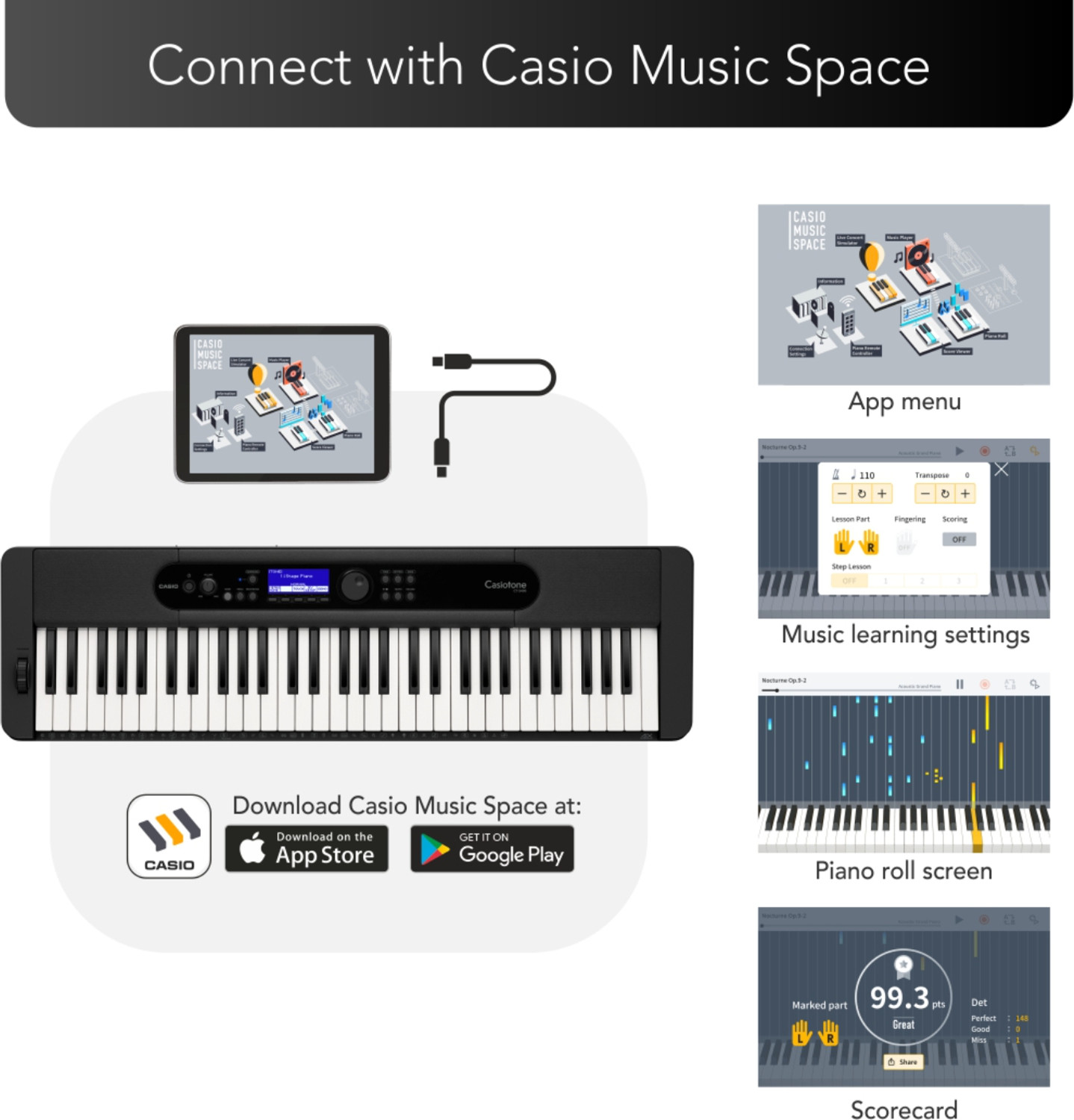 Image of CASIO CT-S400 CT-S400 Digital Portable Keyboard