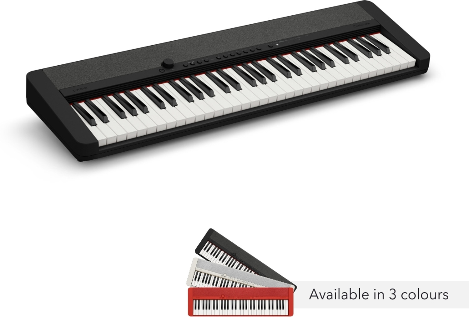Image of Casio Casiotone CT-S1 61-key Touch Sensitive Portable Keyboard - BLACK