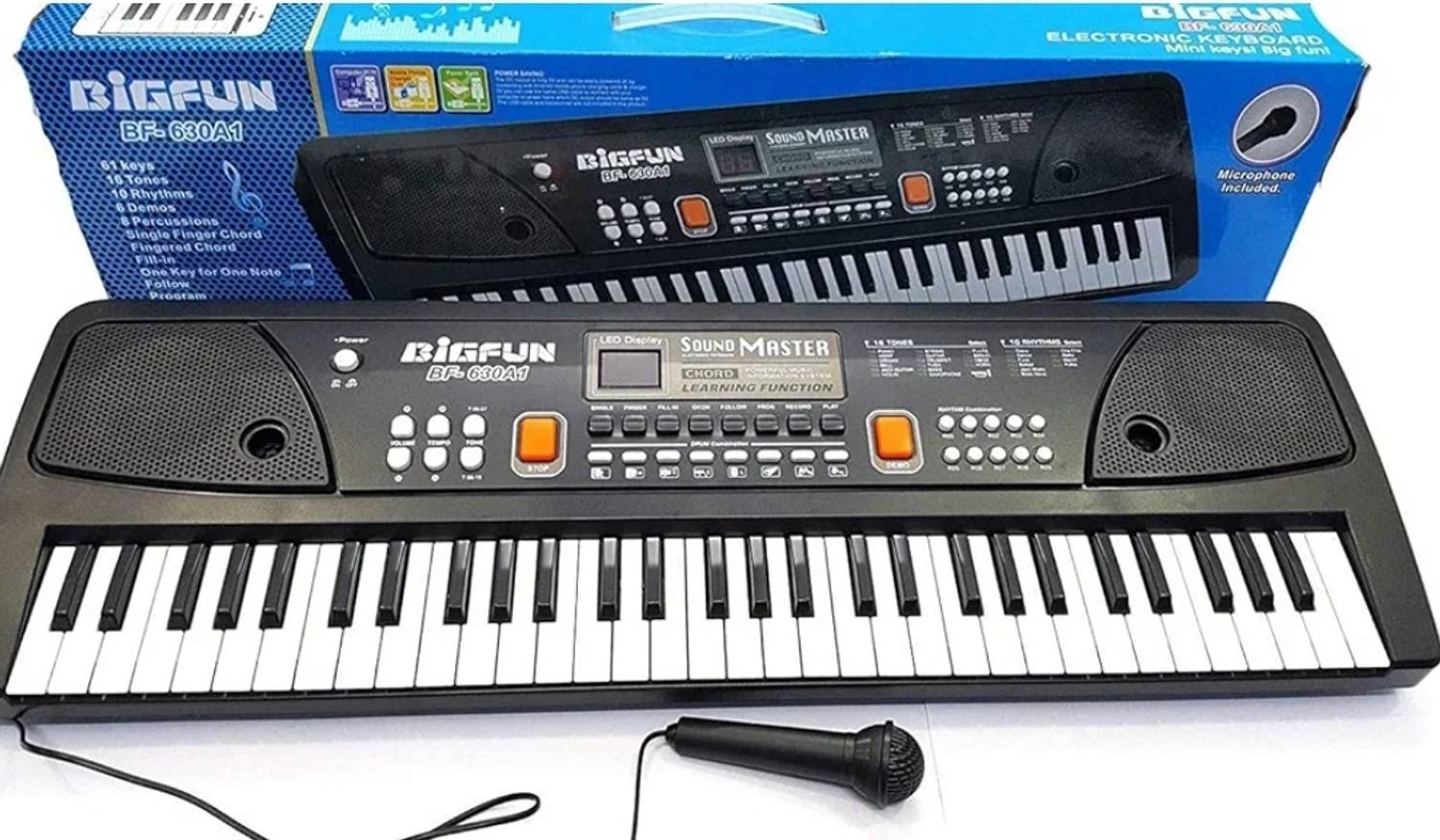 ZENVORIX GY-530A2 61 Key Digital Piano Keyboard - Image 1