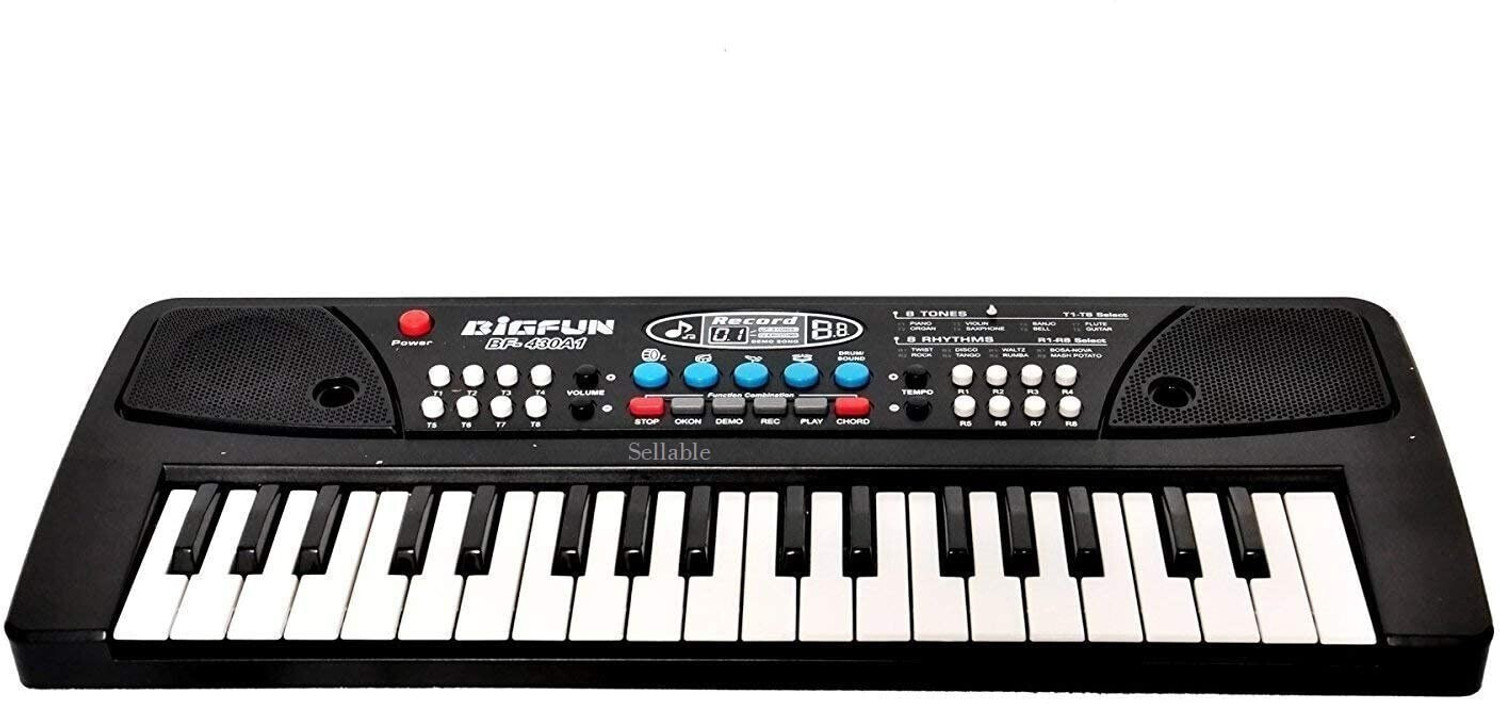 Image of ISTAMBH Piano toy Bigfun Piano with Usb Port /Microphone Port and with 37 Keys Digital Portable Keyboard