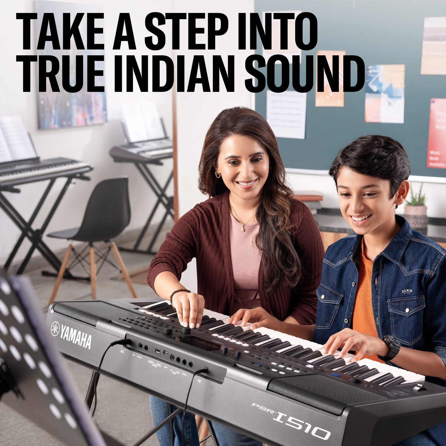 Image of YAMAHA PSR-I510 61-Key Portable Keyboard, Upgraded Version of PSR-I500 Digital Portable Keyboard
