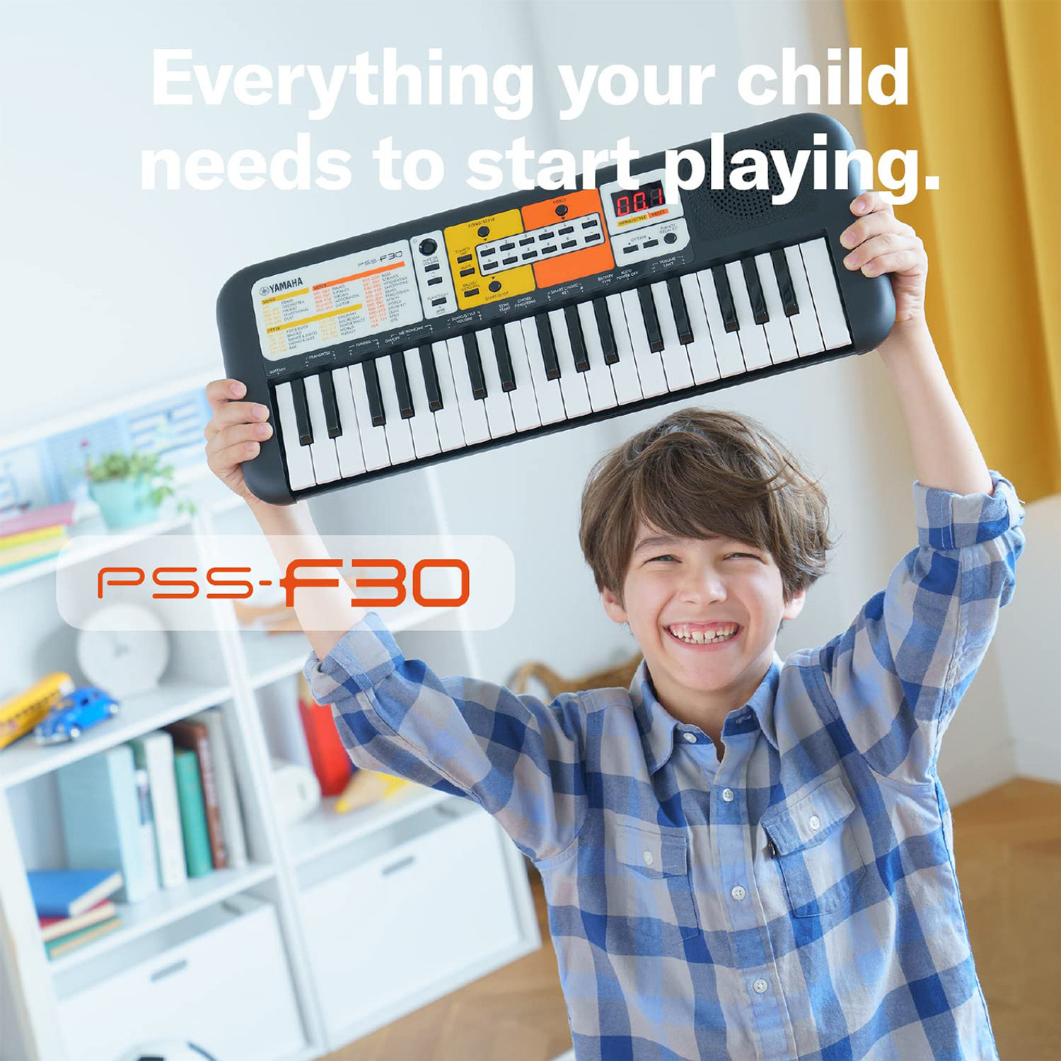 Image of YAMAHA PSS-F30 PSSF30 Digital Portable Keyboard