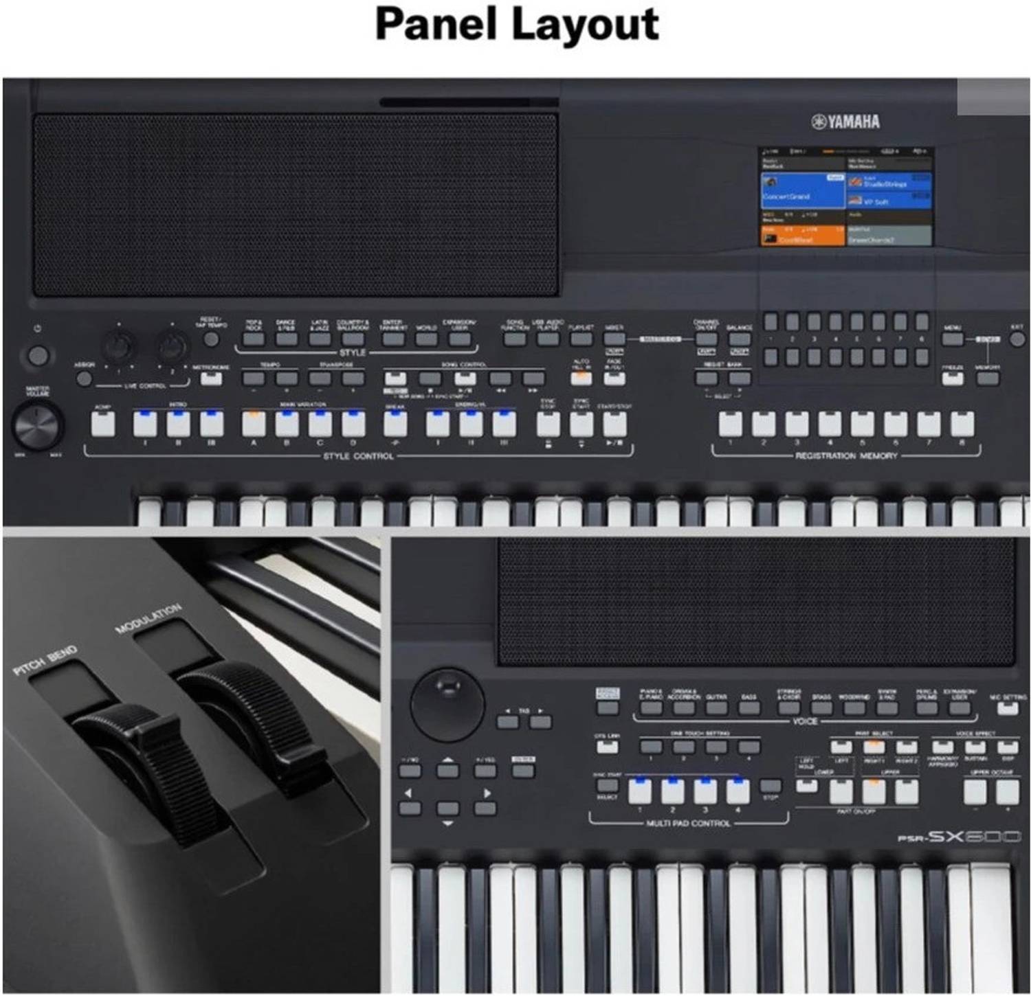 Yamaha PSR-SX600 Arranger Digital Workstation keyboard Price in