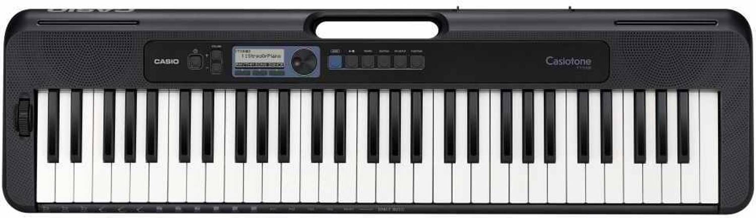 Casio CT-S300 61-Key Touch Sensitive Portable Keyboard, Black