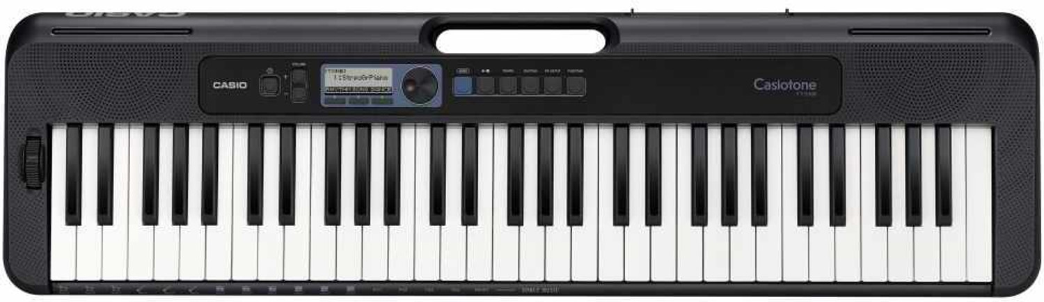 Image of Casio CT-S300 Casiotone 61-Key Touch Sensitive Portable Keyboard with Piano tones, Black
