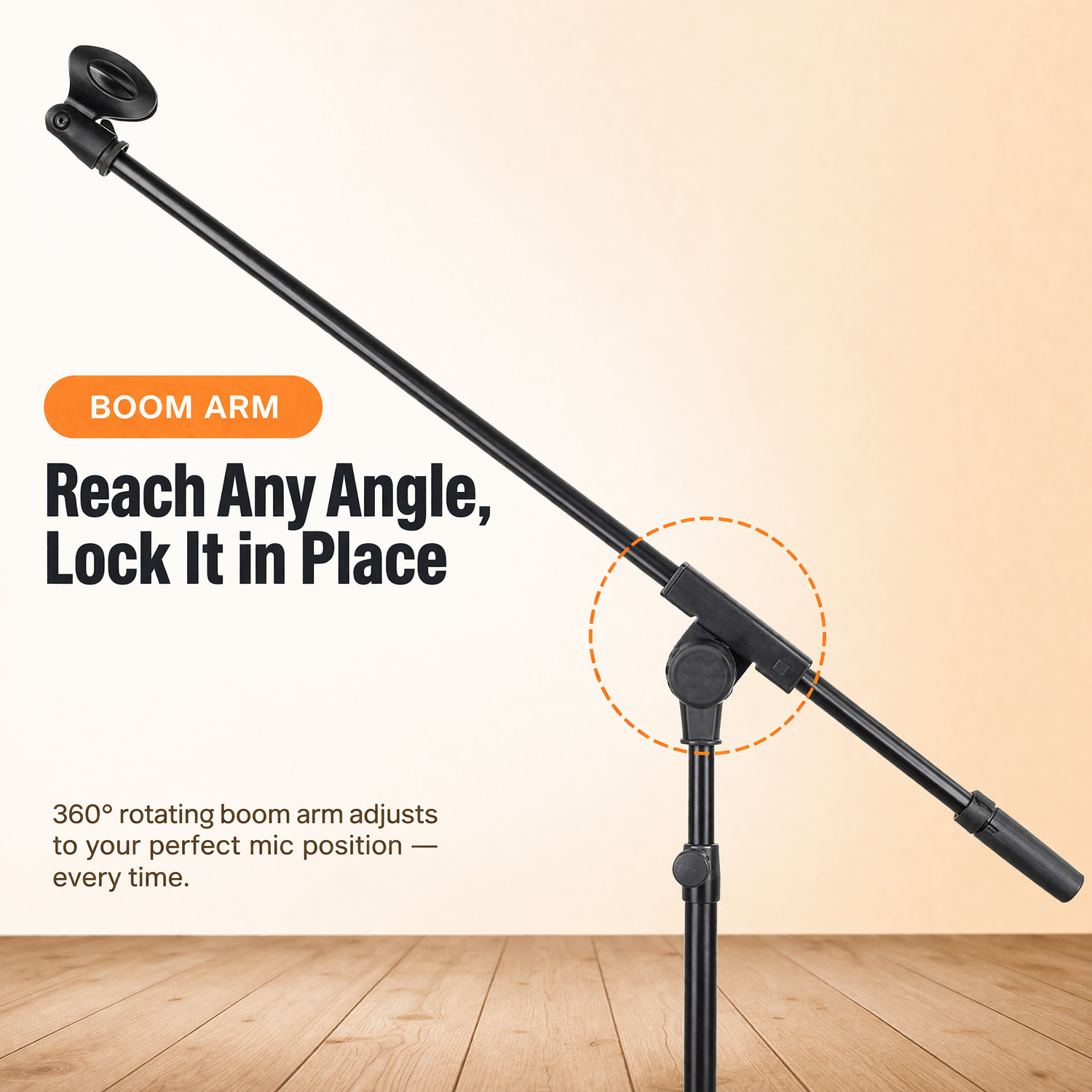 Image of Arctic AR-MS-01 | Heavy Duty Adjustable Microphone Stand