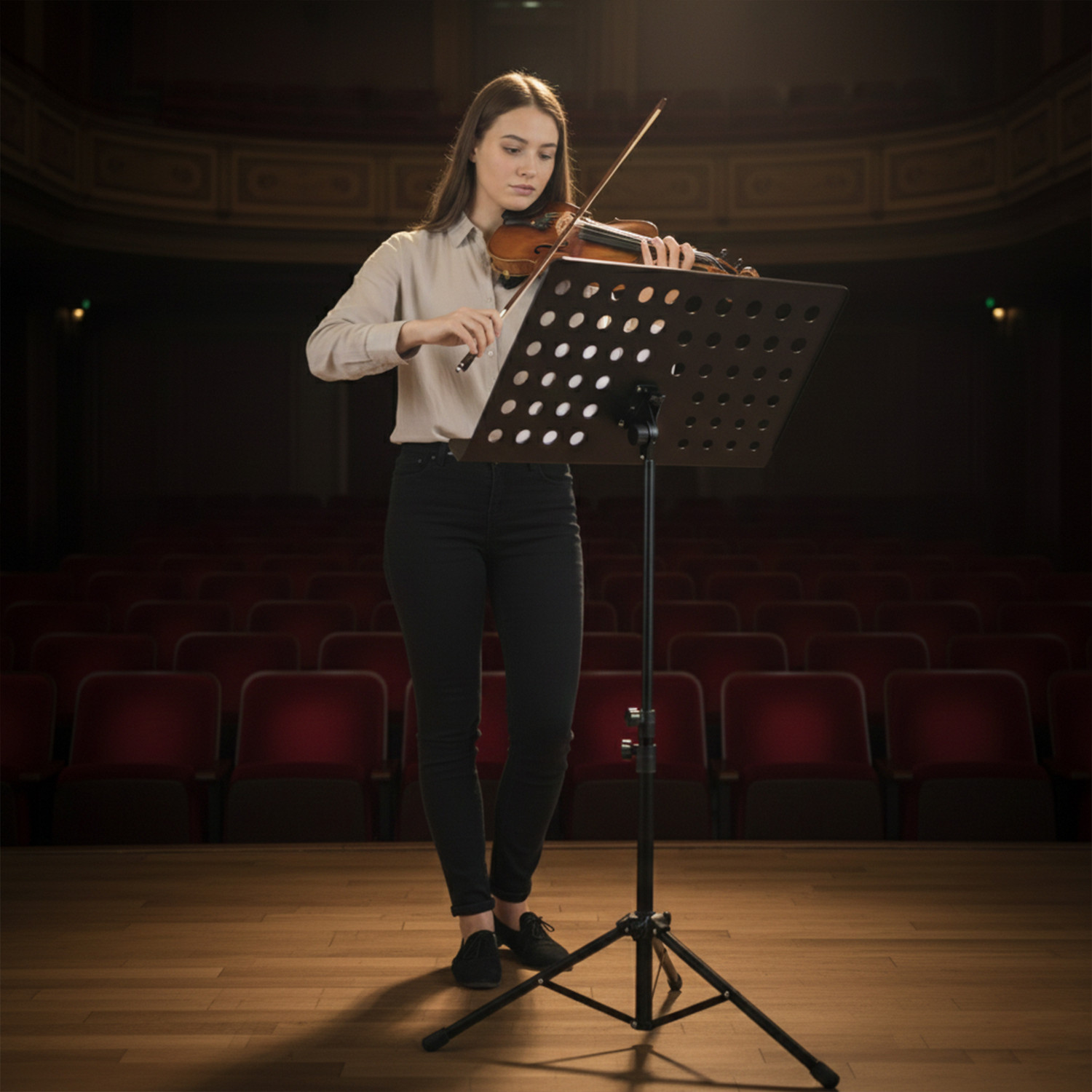 Image of Arctic AR-OS-01 | Notation & Lyrics Holder with Tilting Desk Orchestra Stand
