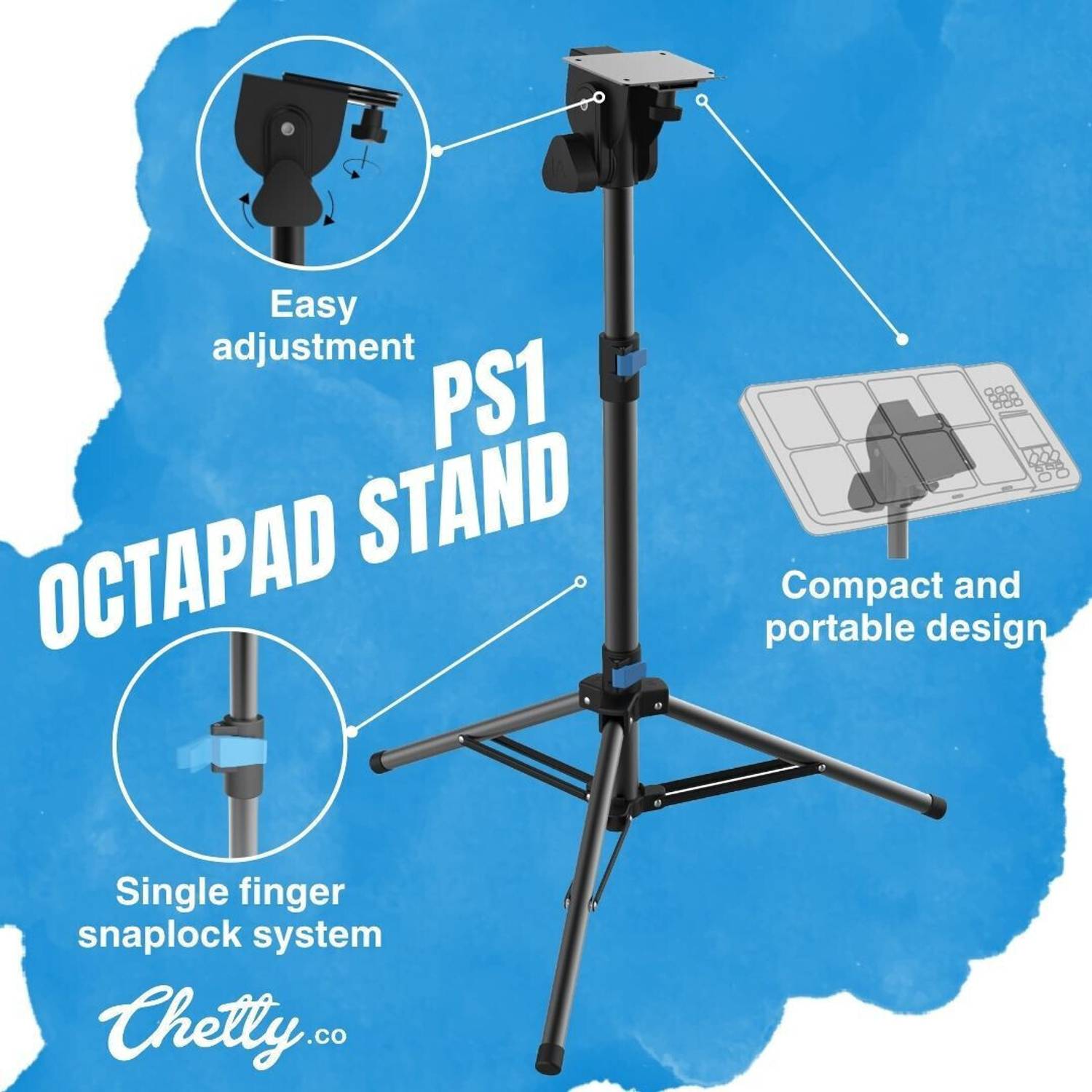 chetty PS1 Octapad Stand - Image 2
