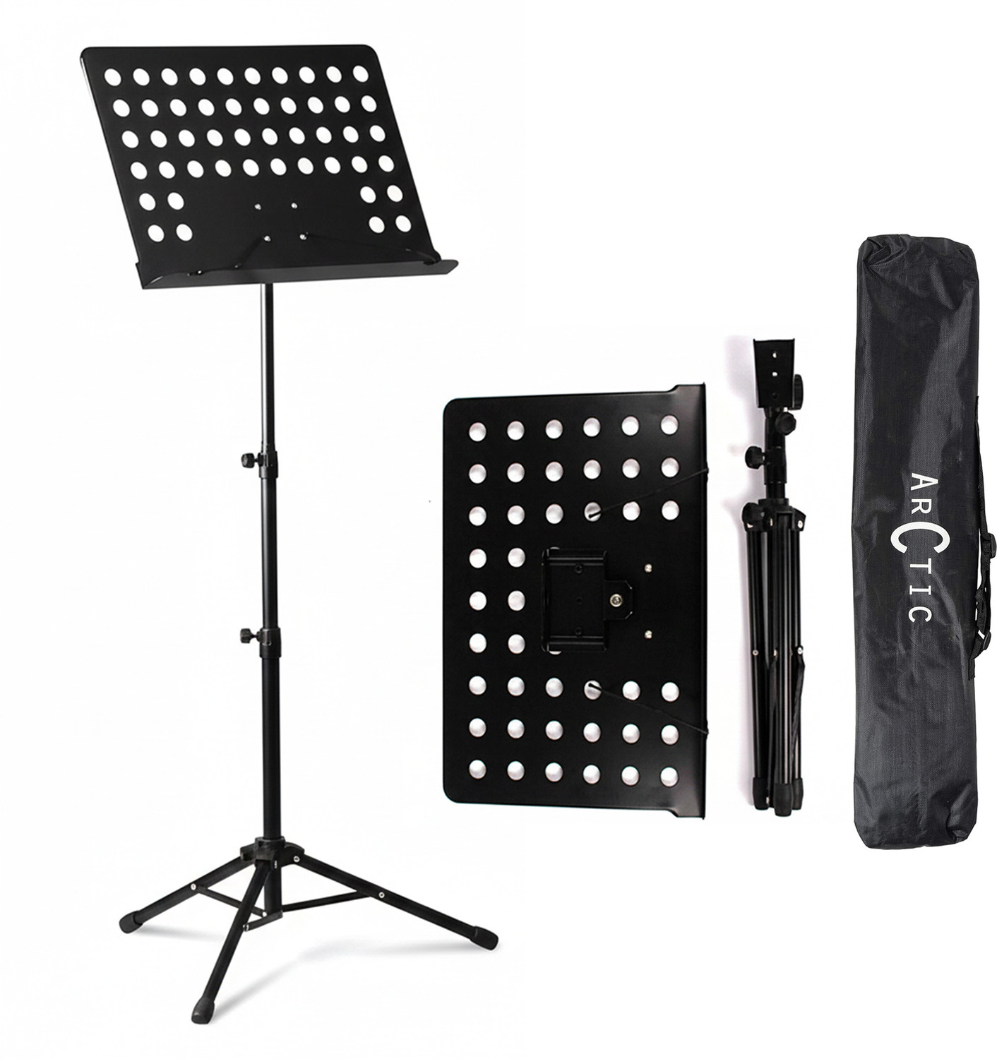 Image of Arctic AR-OS-01 | Notation & Lyrics Holder with Tilting Desk Orchestra Stand