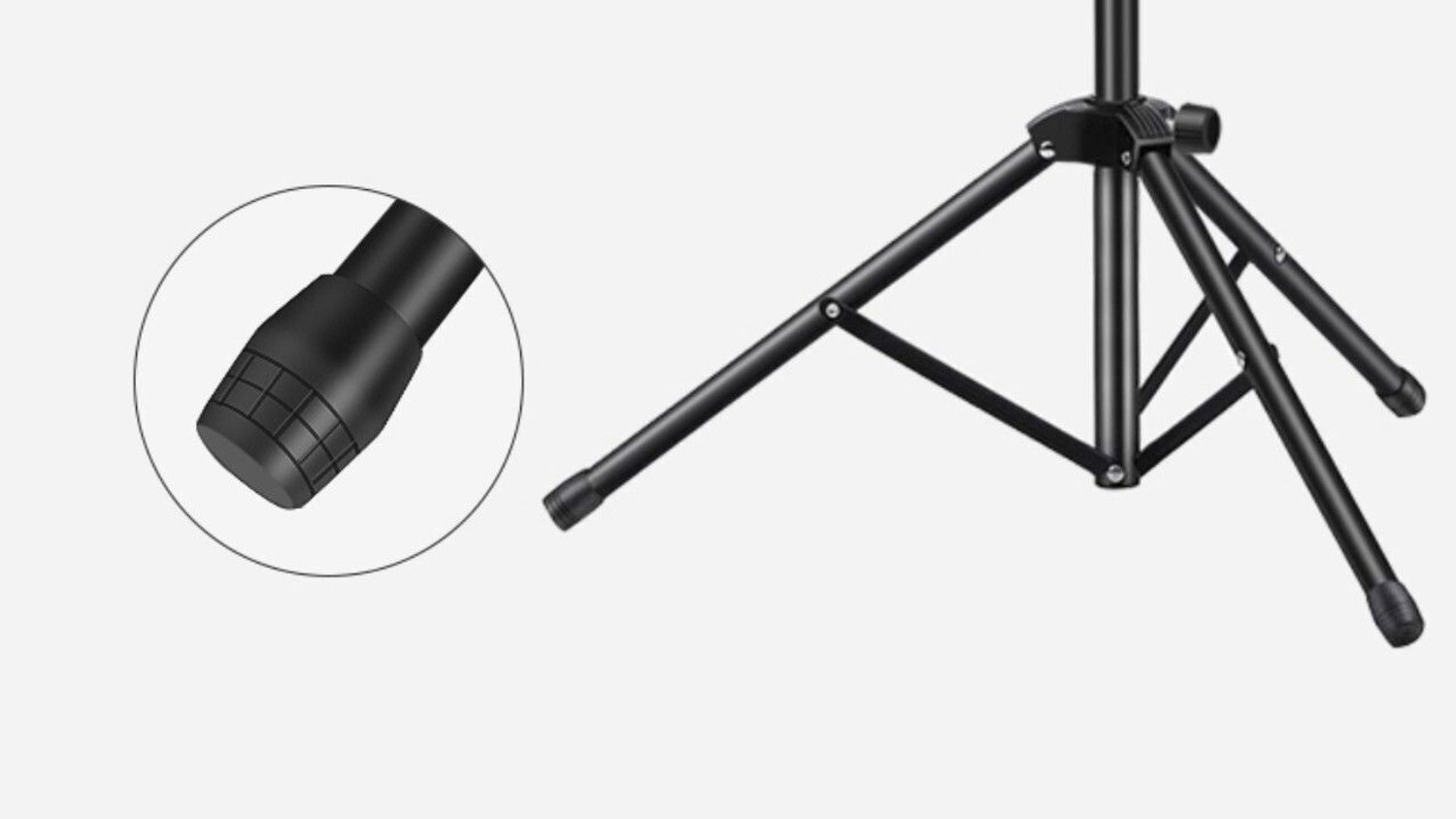 Image of KADENCE Music Stand, Height & Angle Adjustable Orchestral Stand Conductor and Notation Sheet Music Stand
