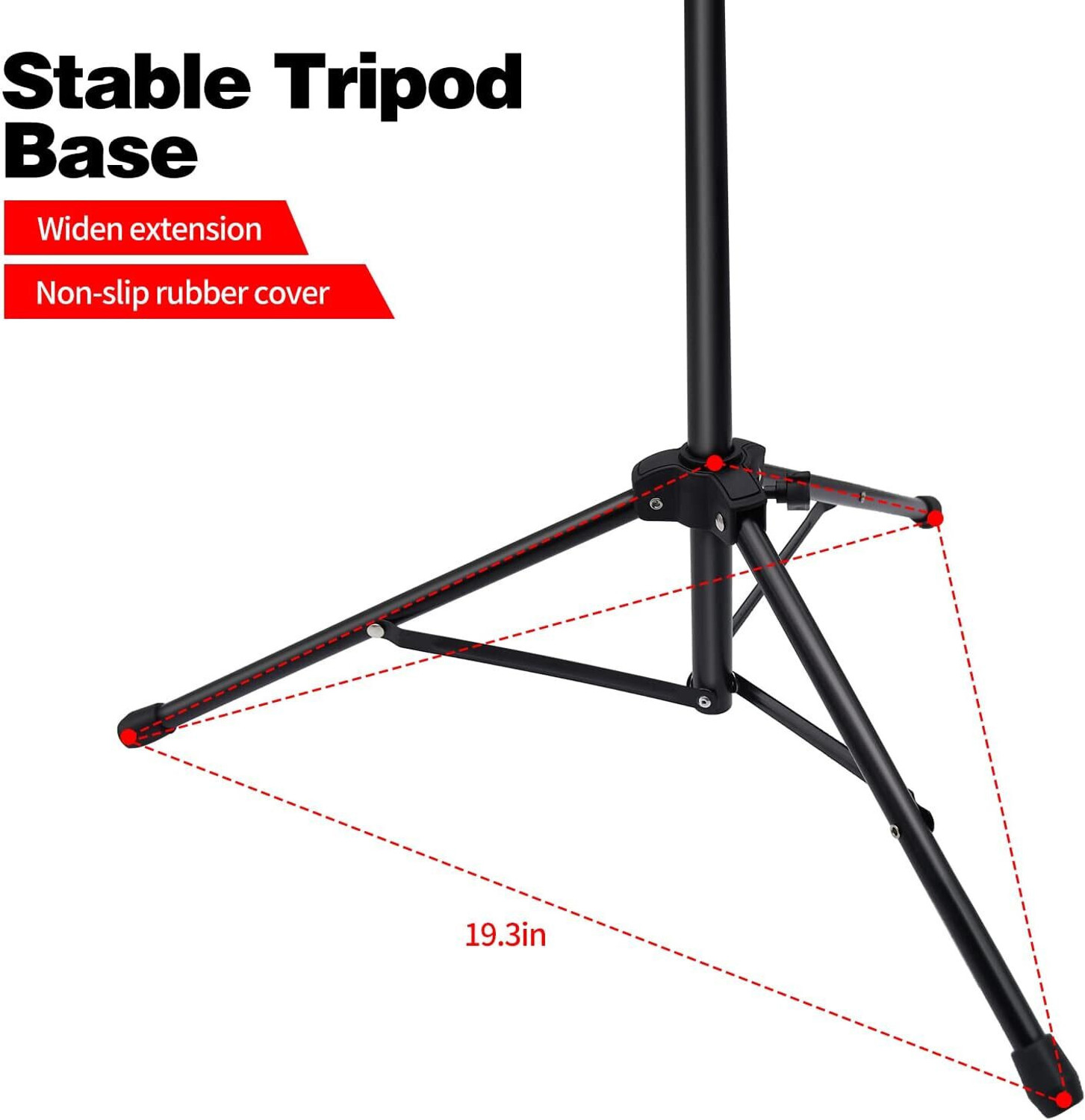 Image of intern Adjustable Music Stand, Professional Music Book Holder Folding Stand