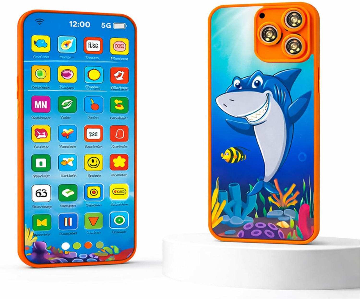 Image of APJ enterprise Educational Phone Toy for Kids 24 Modes Talking Baby Smart Phone Mobile Toy