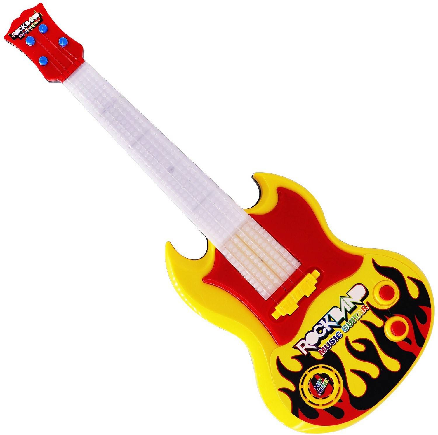Aseenaa Musical Mini Guitar Toy With Musical Sound And 3D LED Light