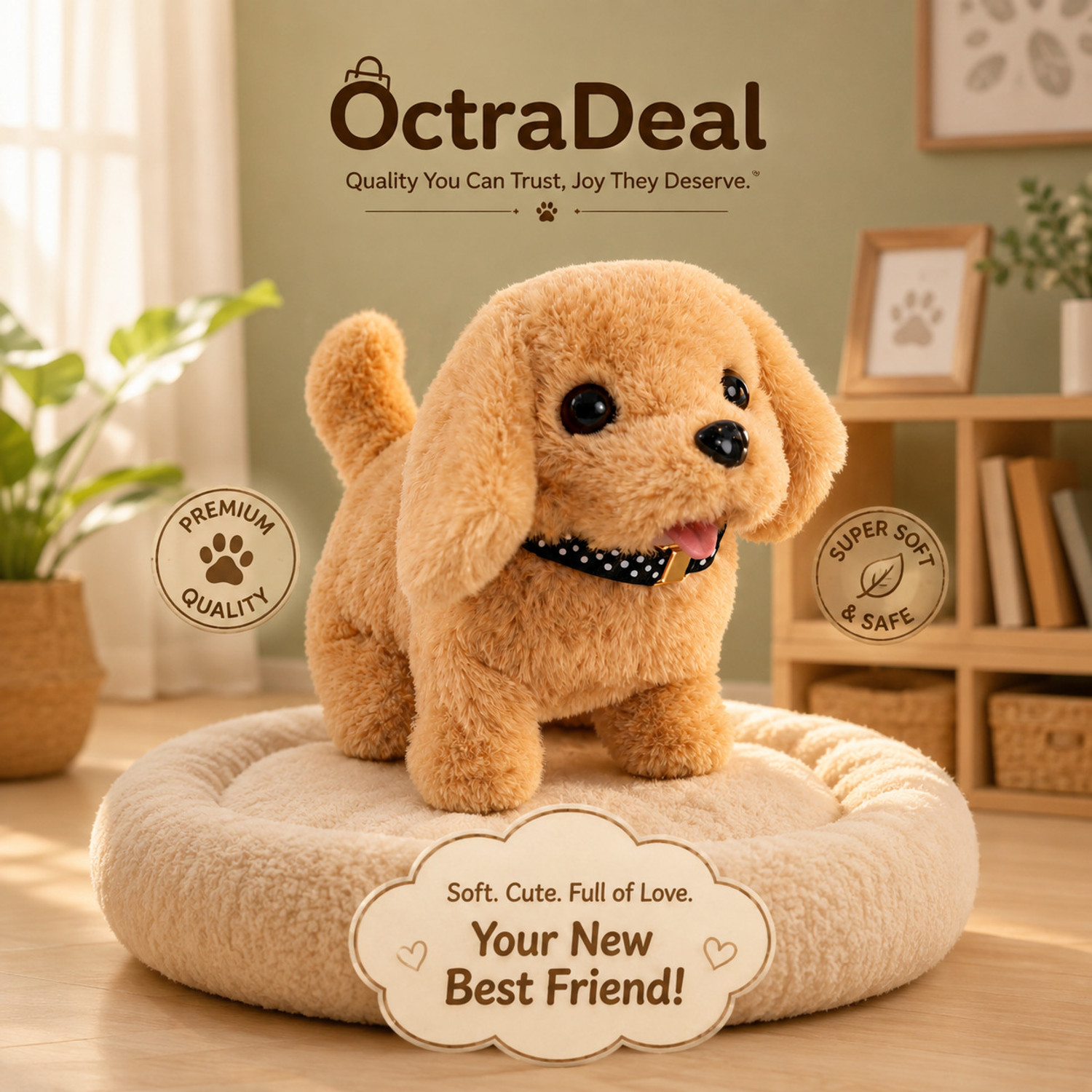 Image of WOKO Jumping, Walking and Barking Dog Toy