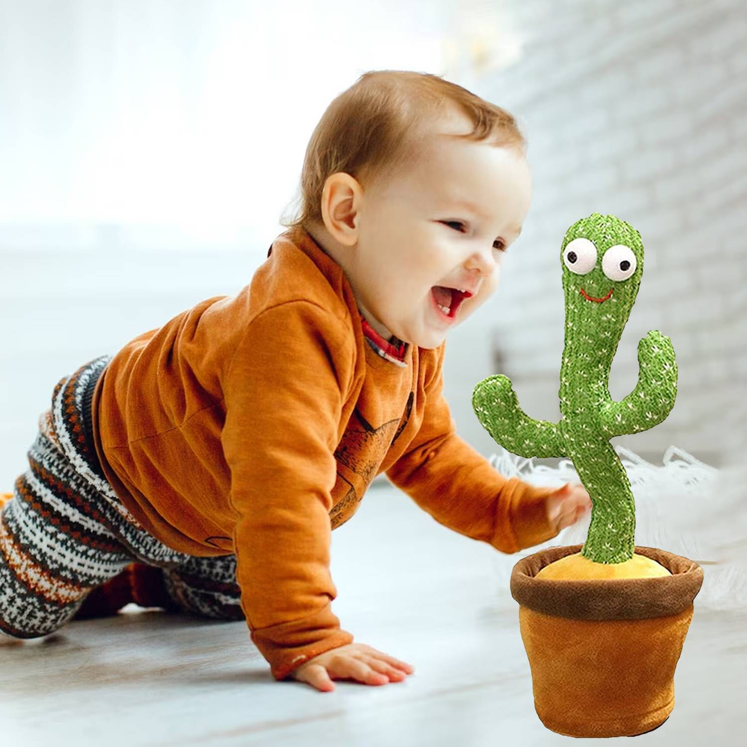Aarya Fashion Dancing cactus Toy Talking Repeat Bluetech Singing Toys021