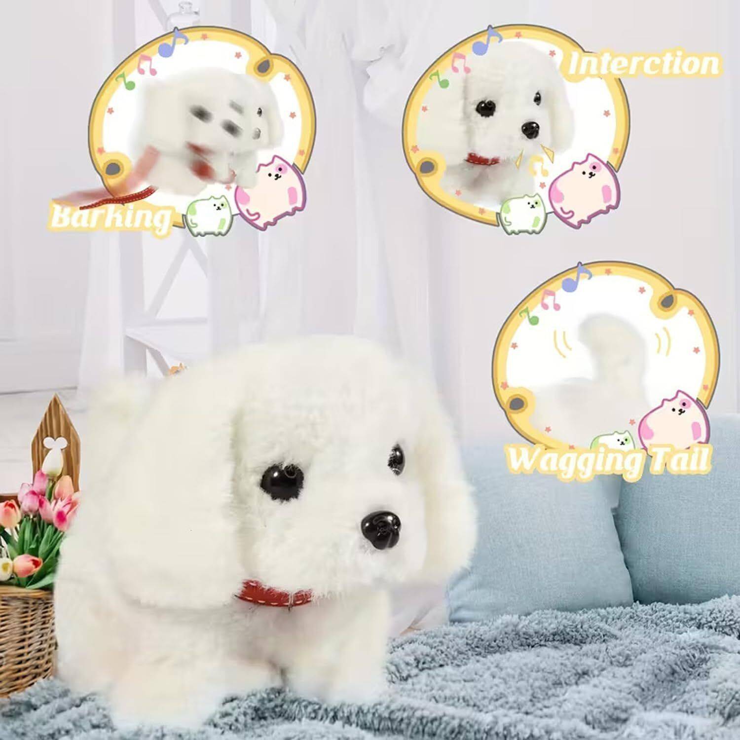 Abham Interactive Walking Talking Dog Toy for Kids - Image 2