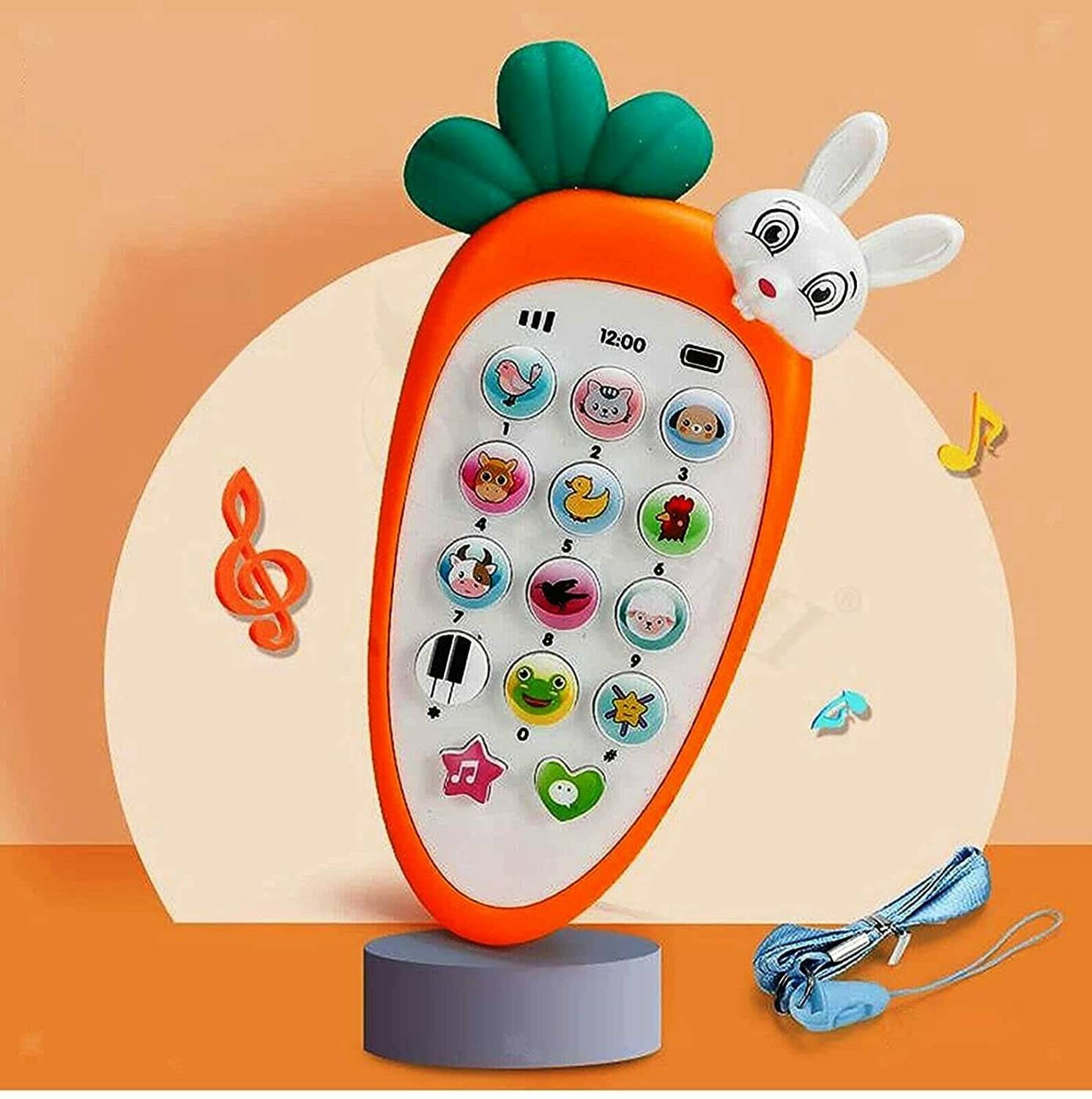 AR KIDS TOYS Smart Phone Toys Rabbit Phone Smart Phone Cordless Feature