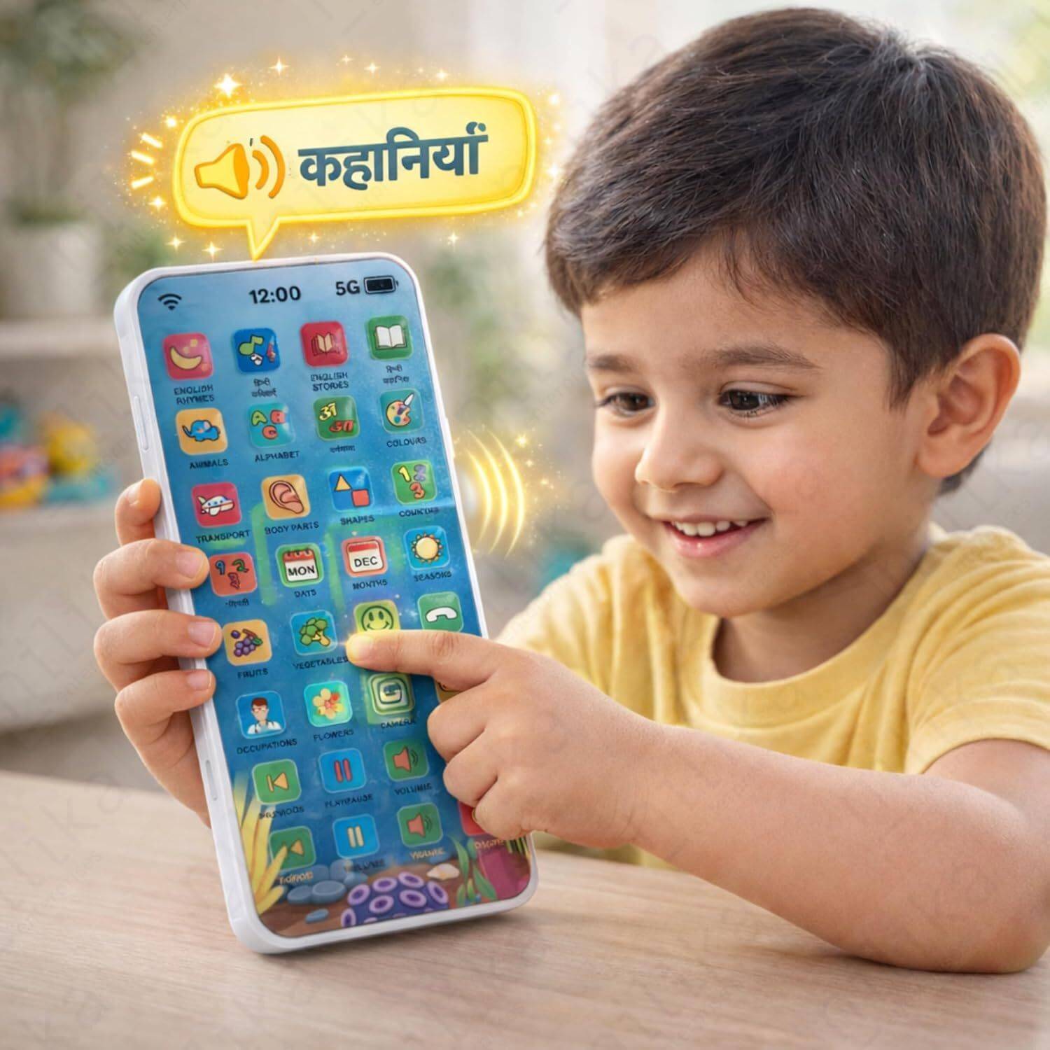 ANZ Learning Educational Dual-Language Kids Phone - Image 5