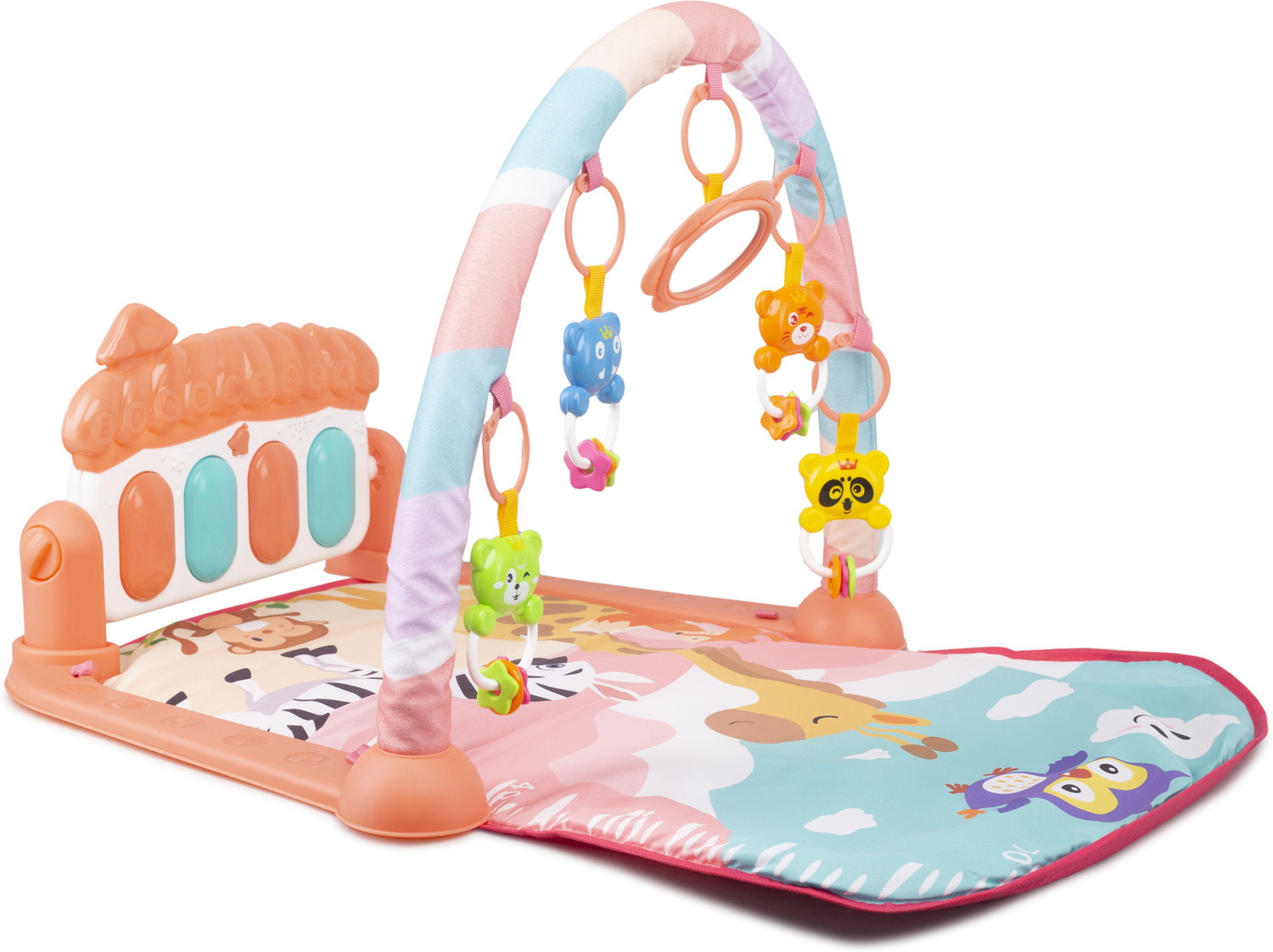 Image of URBANTOTS Babygym / Fitness Piano Rack Peach