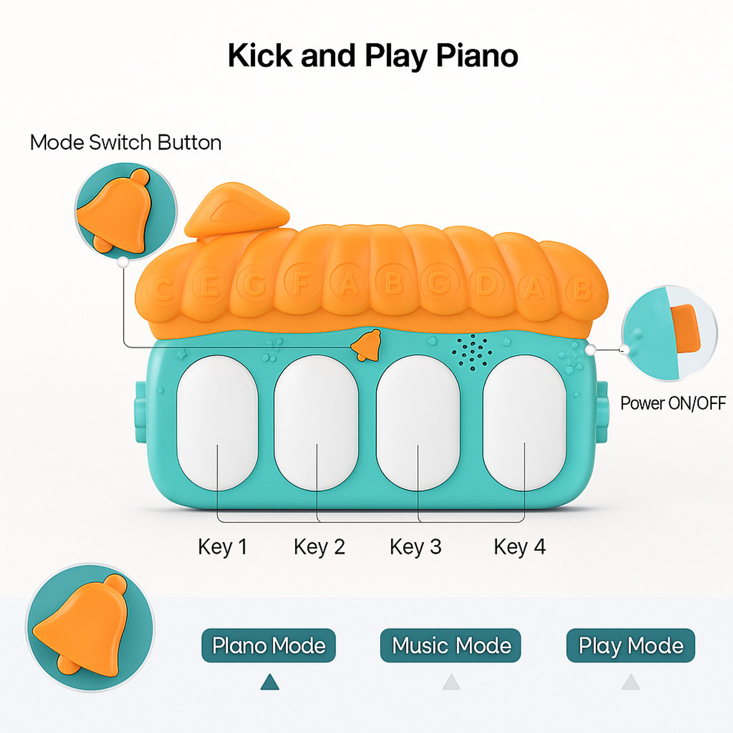 Image of URBANTOTS Piano Fitness Rack