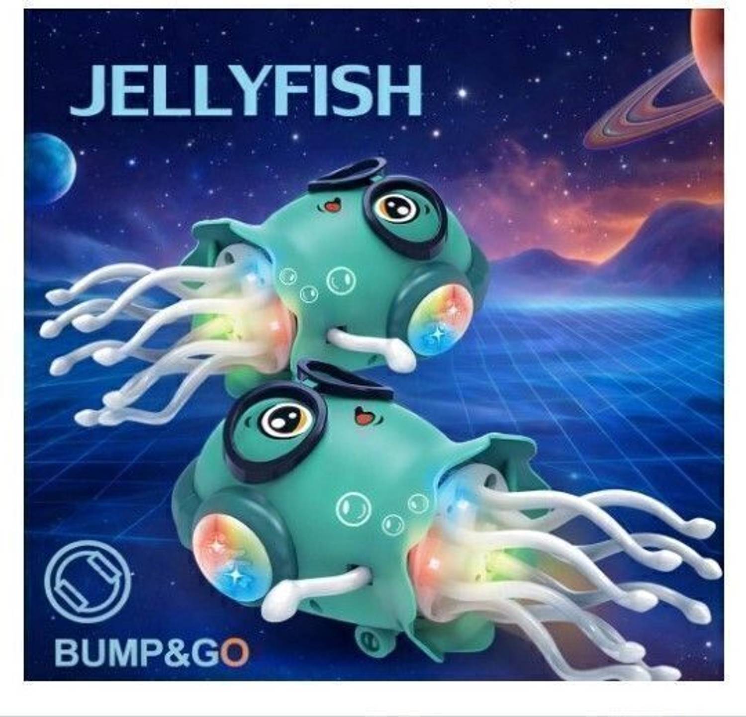 Wonderbox Electric Jelly Fish Toy with Music - Image 3