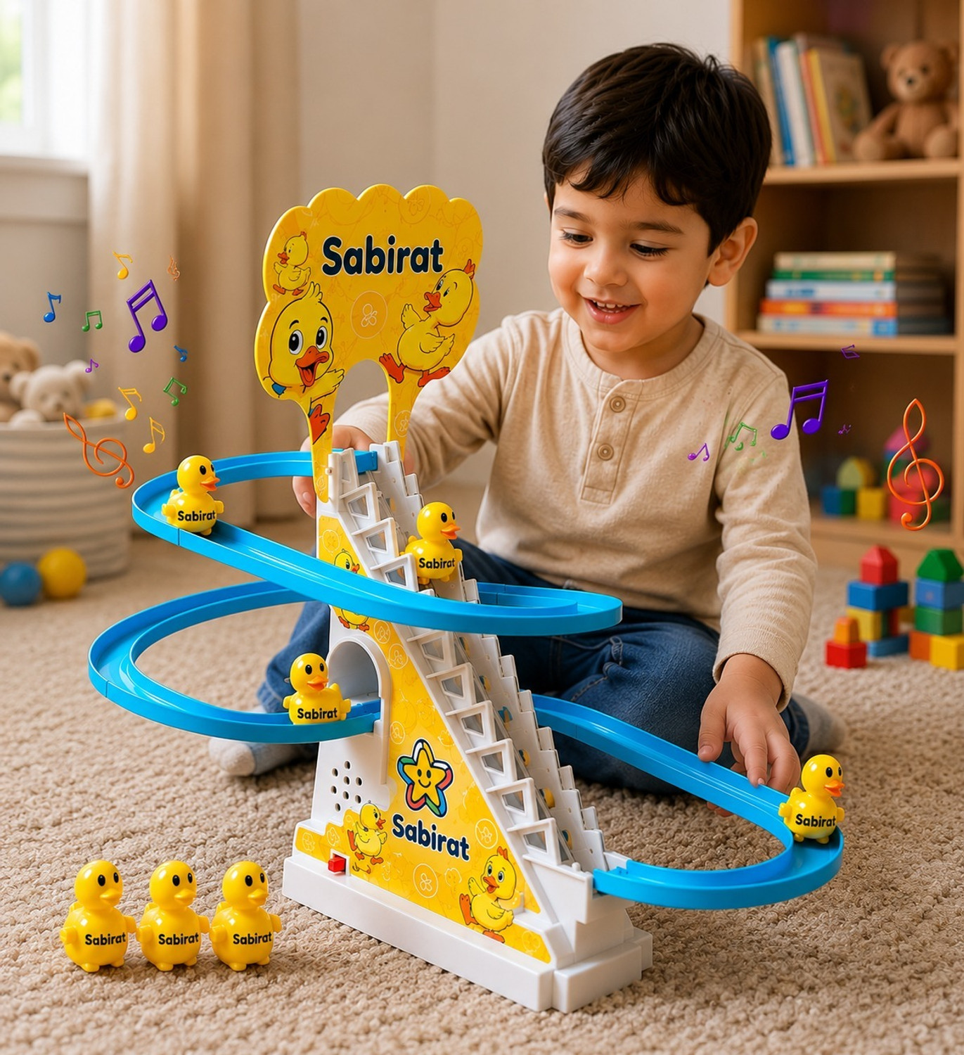 Image of SABIRAT Animal Set Musical Toy For Kids
