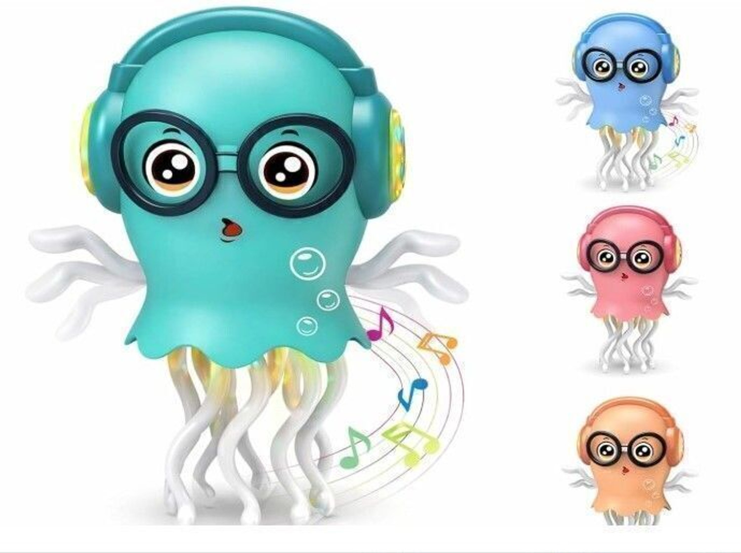 Image of Wonderbox Electric Jelly Fish Toy with Music | Battery Operated Toy for Boys & Girls