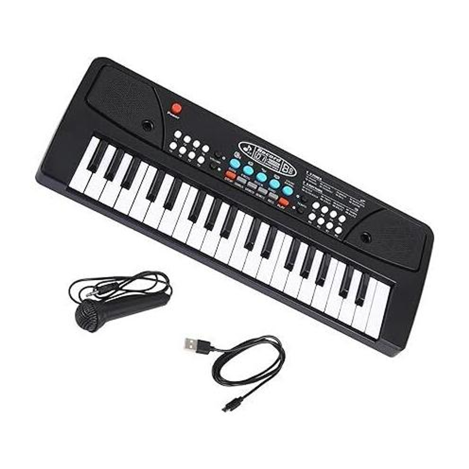 Image of BANTAS 37 Key Piano Keyboard Toy for Kids with Mic Analog Portable Keyboard (37 Keys)