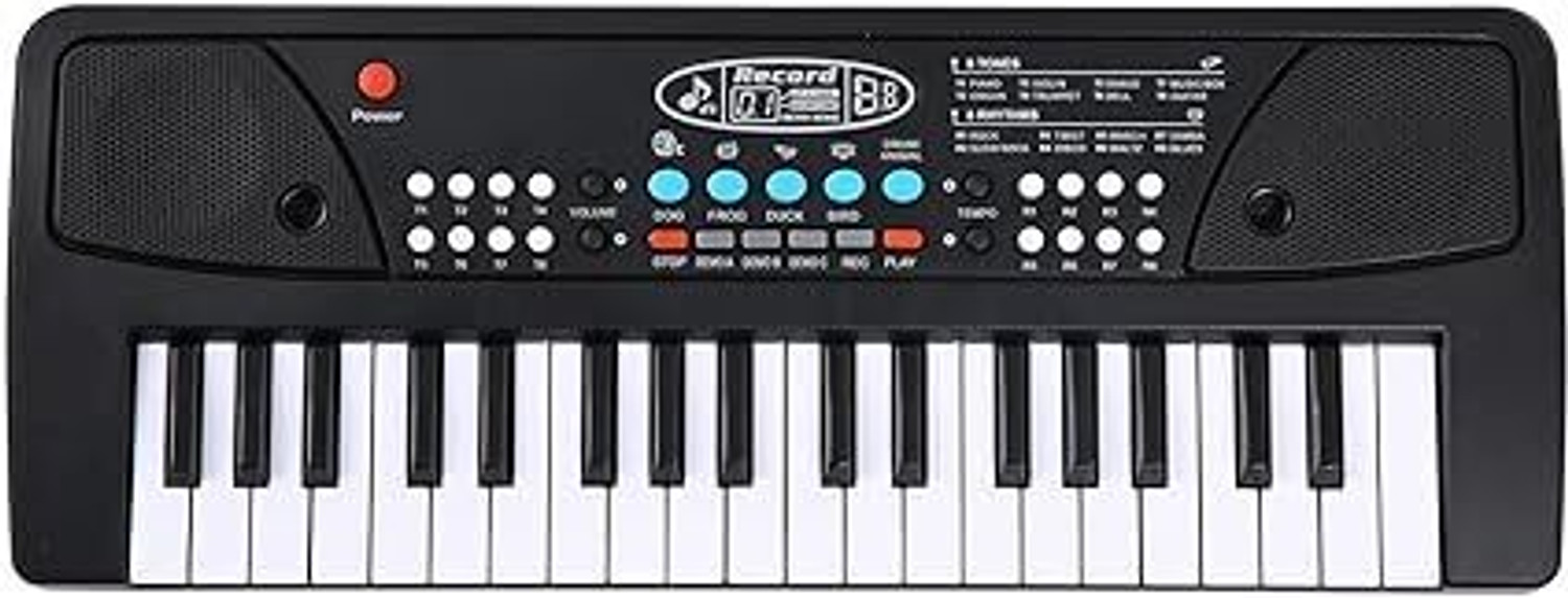 Image of BANTAS 37 Key Piano Keyboard Toy for Kids with Mic Analog Portable Keyboard (37 Keys)