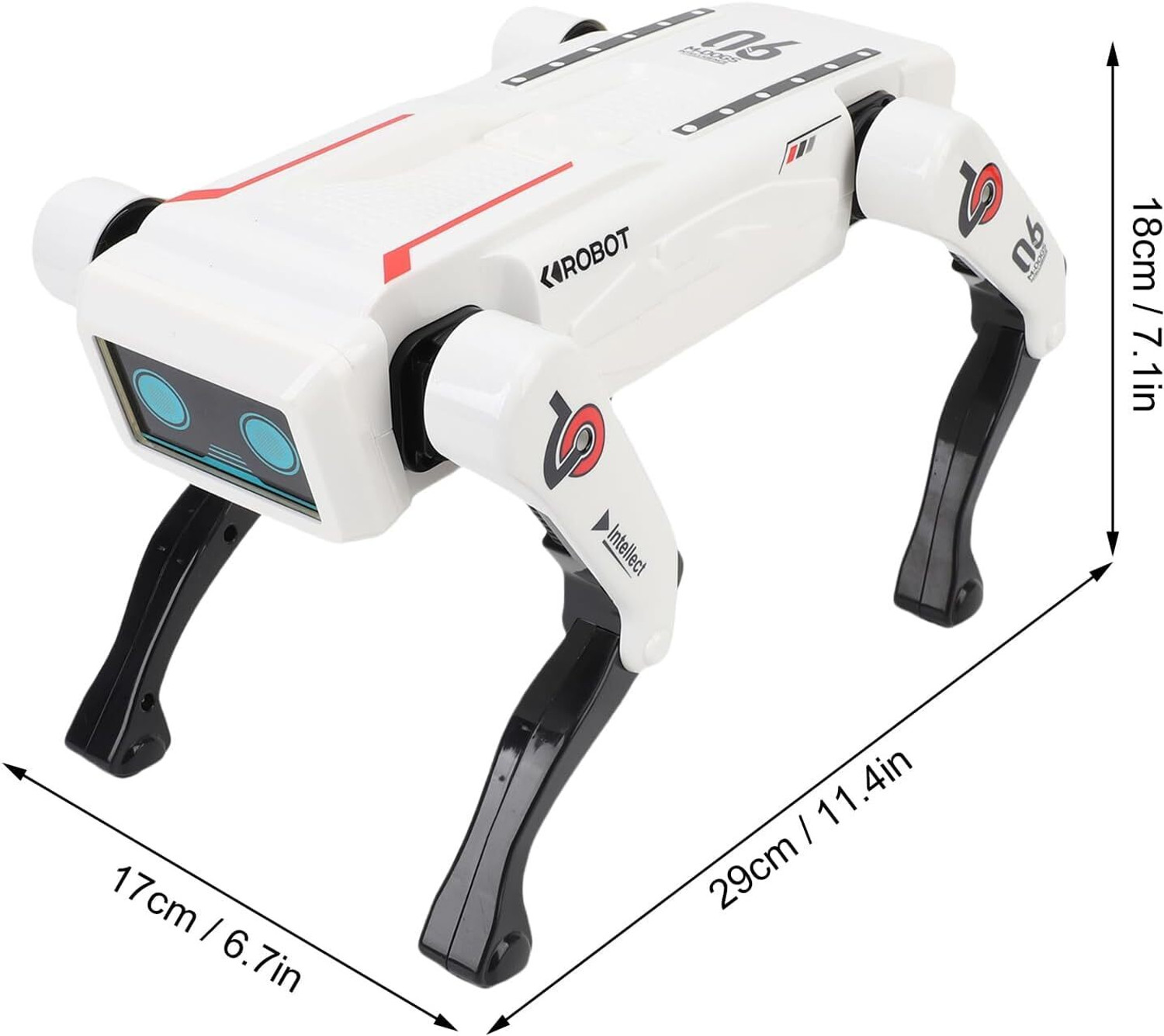 Image of Magicwand AI Robot Dog Toy, Voice /App /Remote Control, Dance, Kung Fu, Programmable Pet Bot