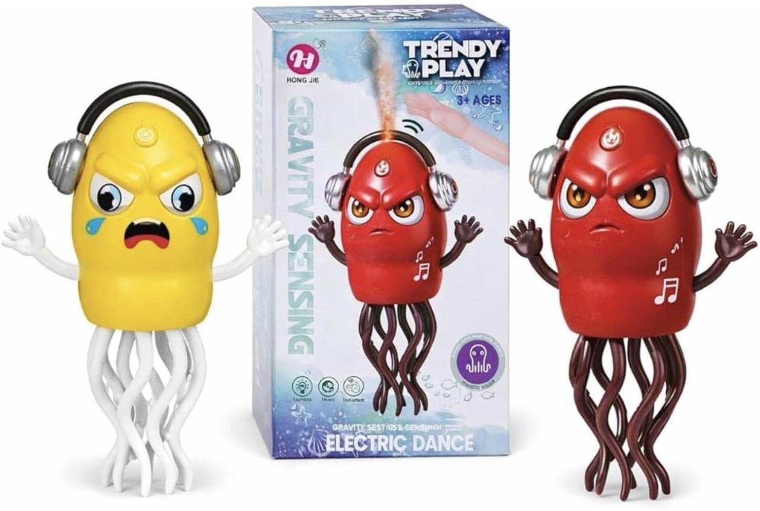 Toyterra Trendy Play Squid with Lights & Music Motion Sensor