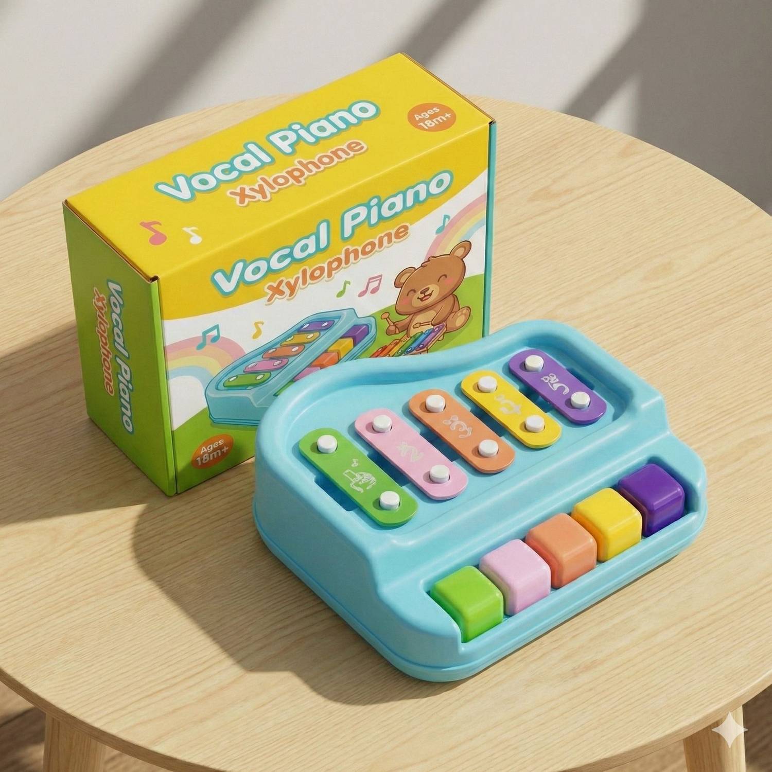 SmartKids 2-in-1 Piano & Xylophone - Image 1
