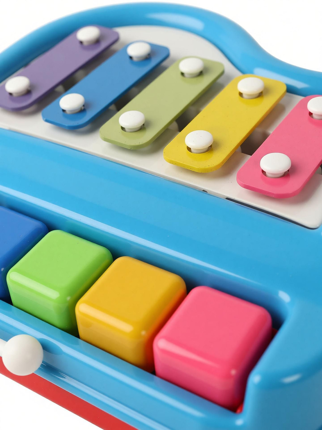 Image of Angel Kids 2 in 1 Xylophone and Mini Piano for Kids Educational Musical Instruments Toy