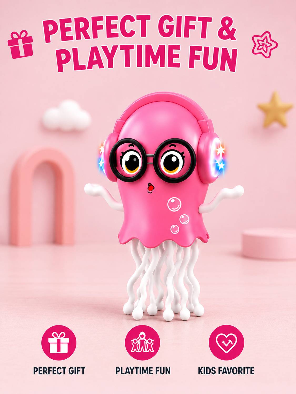 SKITISK Pink JellyFish - Image 4
