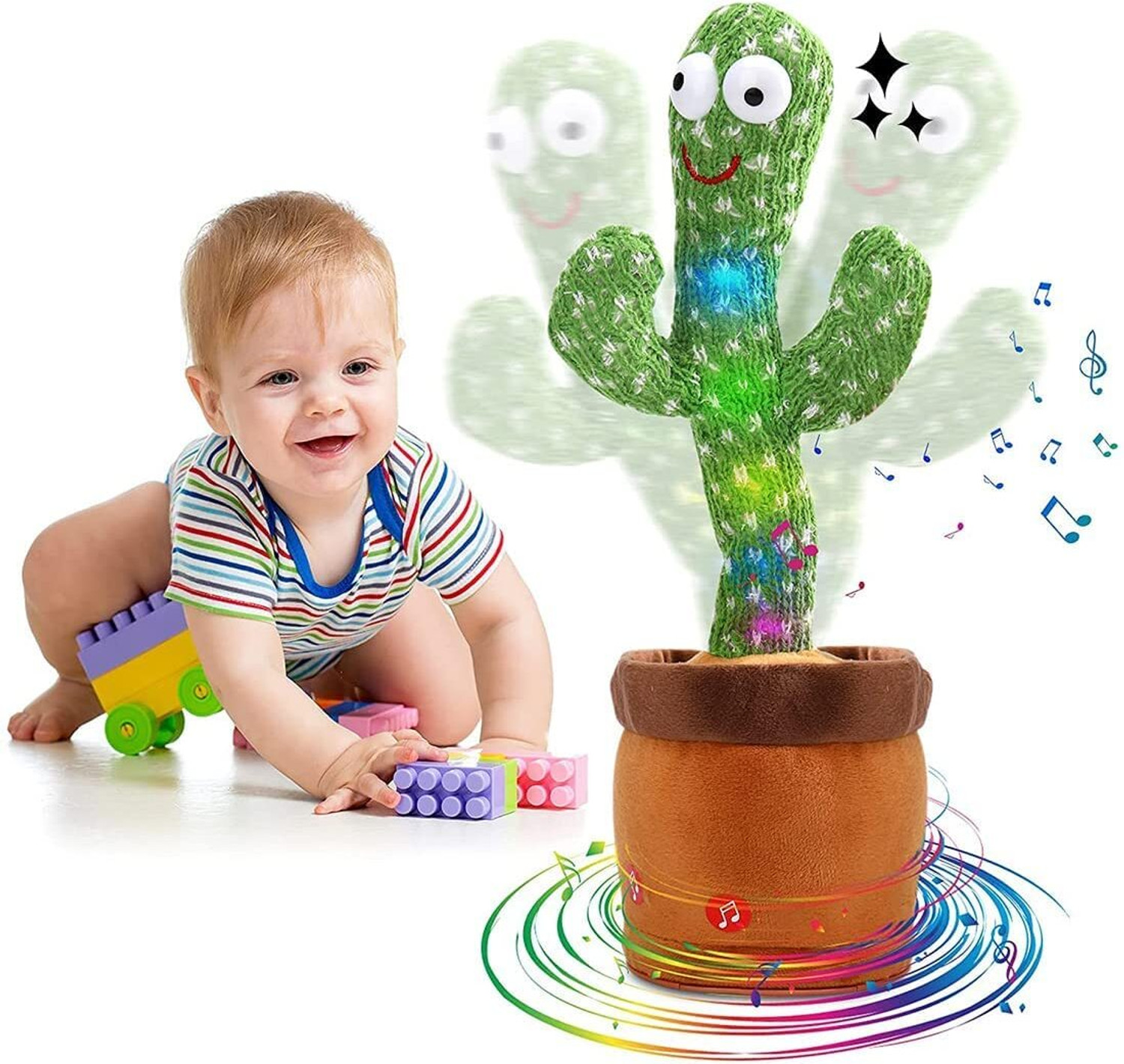 Image of KomalSG Animated Plush Talking Toy with Music and Dance Moves for Kids