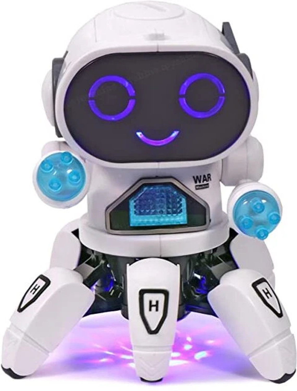 Image of Goyal's Octopus Style Dancing Bot Robot, Colorful Lights & Music, All Direction Movement