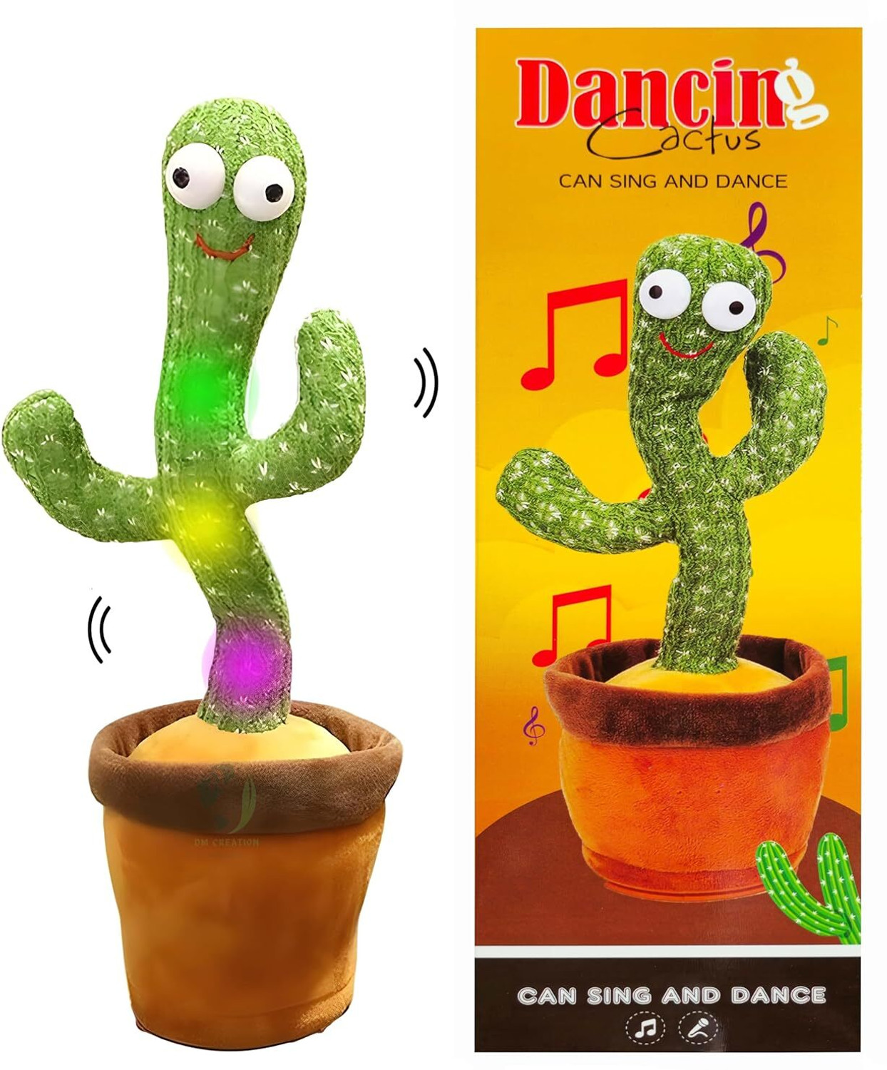 Image of KomalSG Animated Plush Talking Toy with Music and Dance Moves for Kids