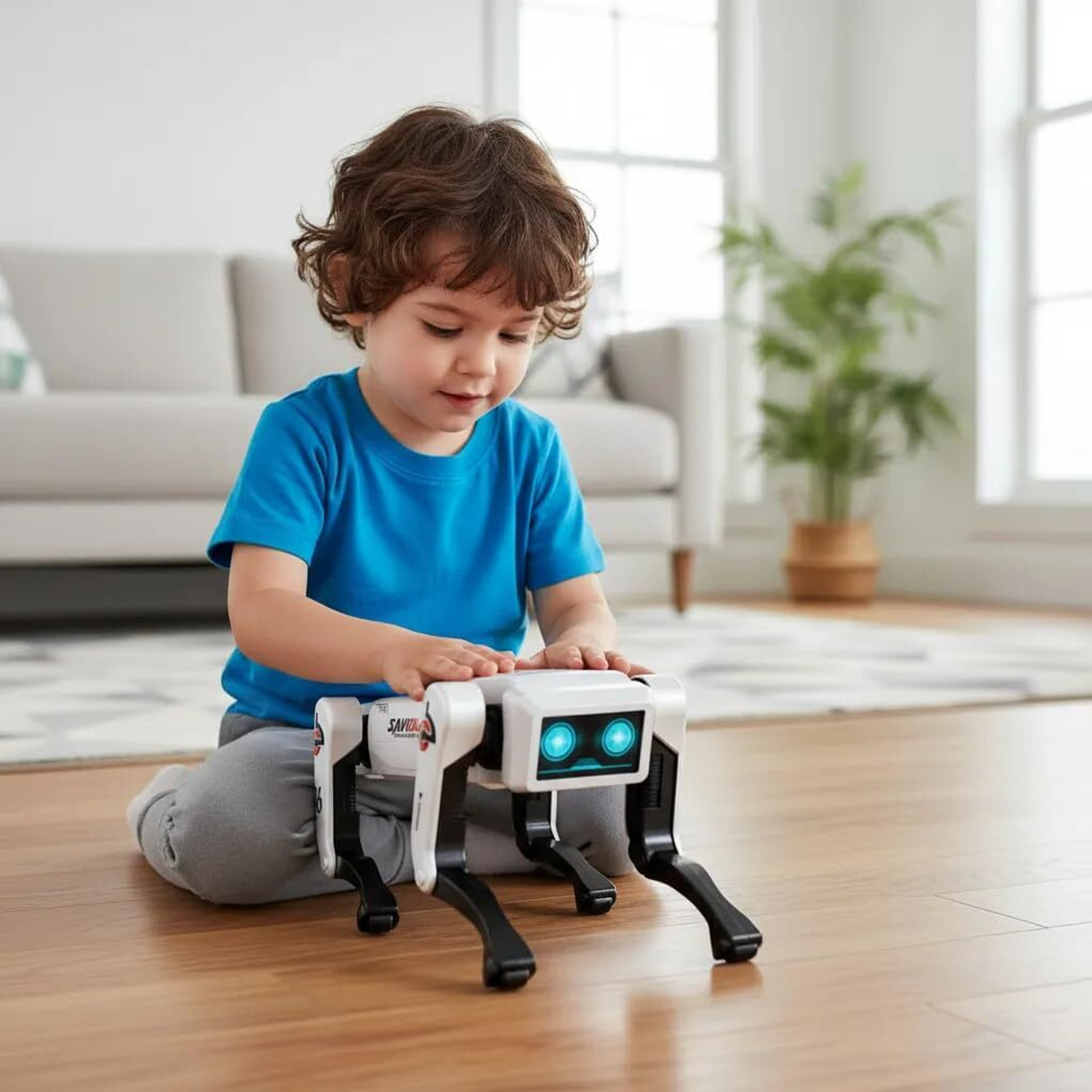Image of Magicwand AI Robot Dog Toy, Voice /App /Remote Control, Dance, Kung Fu, Programmable Pet Bot