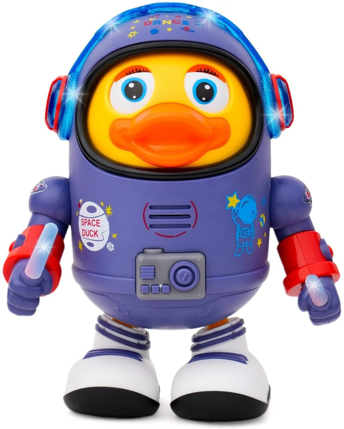 Image of AR KIDS TOYS Dancing Space Duck Toy with Vibrant Light Effect & Musial Sound Toy For Kids