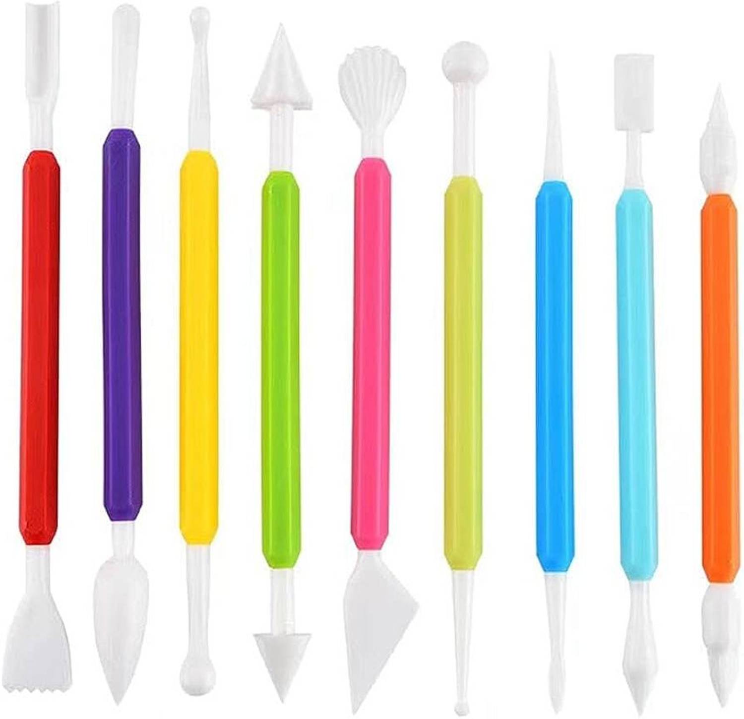 53 Arts 8pcs Plastic Ceramic Pottery Tools Clay Tools