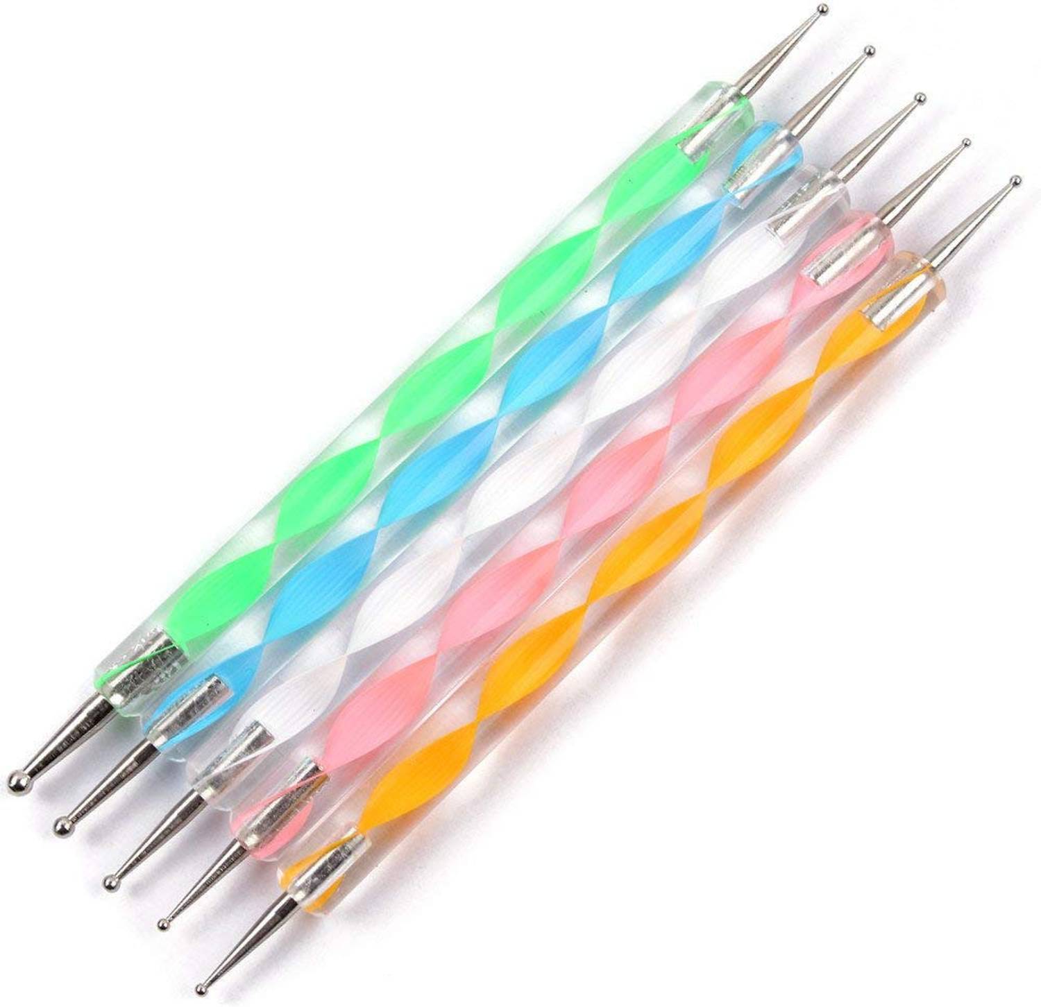 Cameleon 5pcs Nail Double Sided Dotting Pen Tool ,Painting Nail Dotting Tool