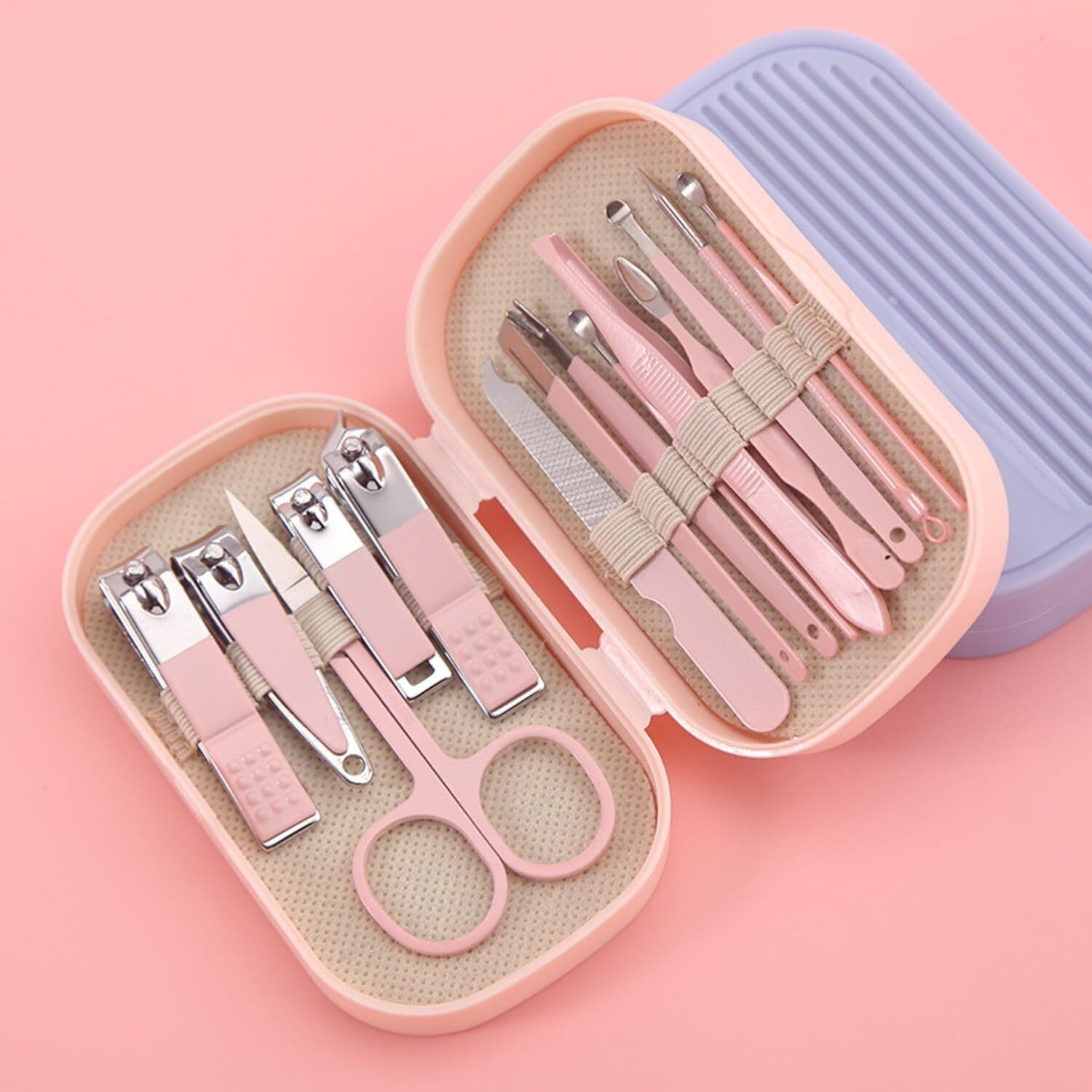 Image of VARIYAENTERPRISE28 14 in 1 Pedicure Personal Care Tools with Travel Case (1 ml, Set of 14)