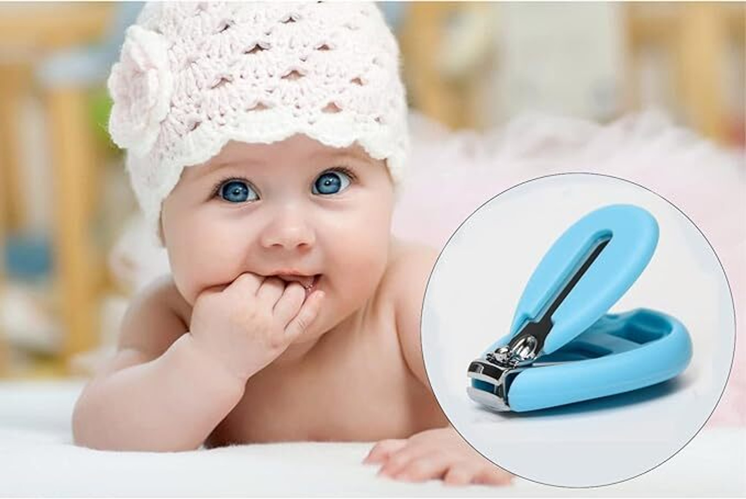 Image of Mee&Mommy Baby stylish stainless steel nail clipper for infants /safety baby nail clipper