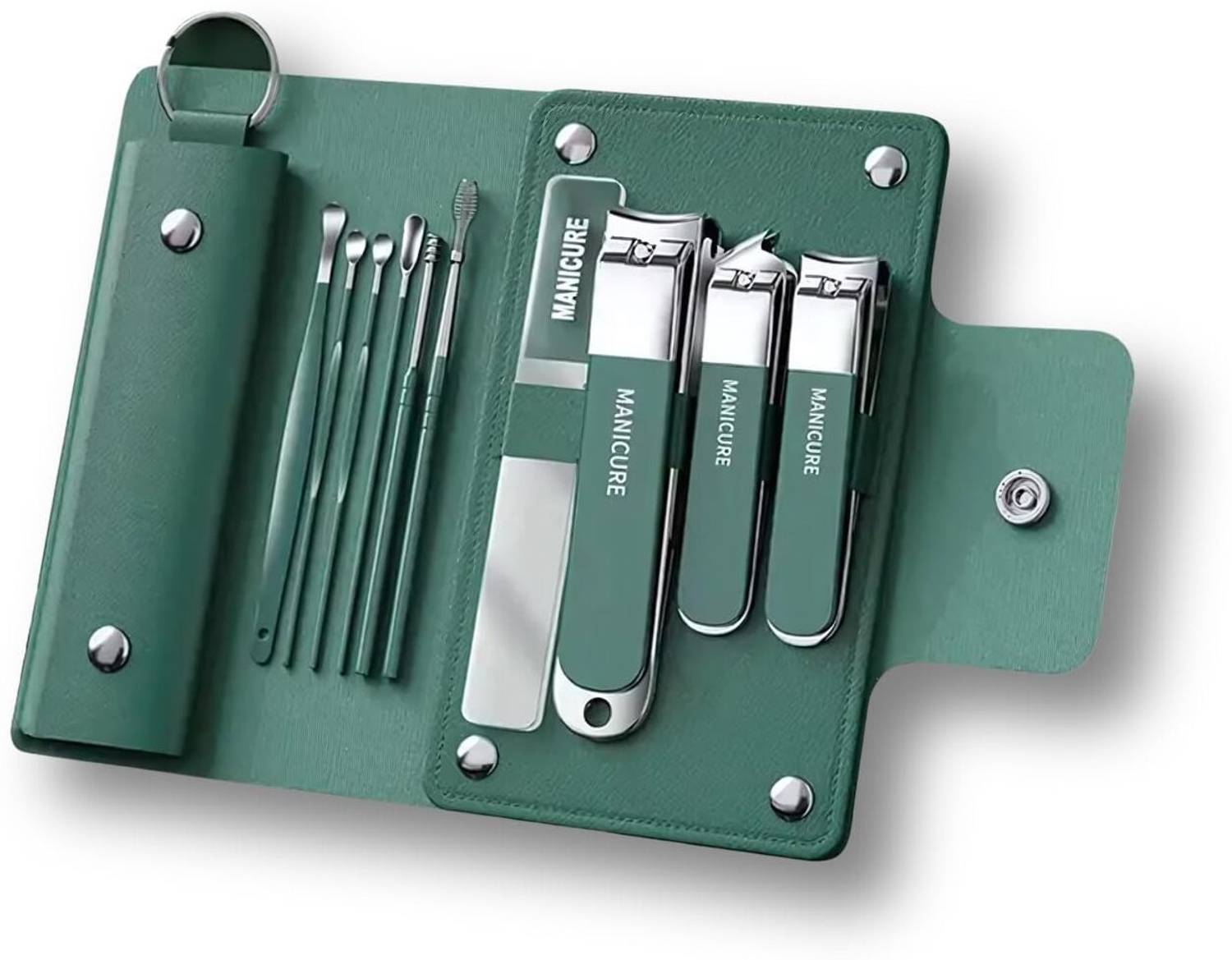 A'Ashetica 10 in 1 Nail Clipper Set – Professional Manicure & Pedicure Kit