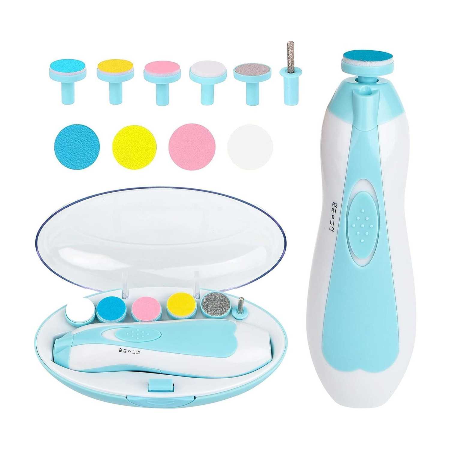Image of beautiloon Nail Clippers Kit for Newborn Toddler Kids Toes and Nails, Baby Nail Cutter