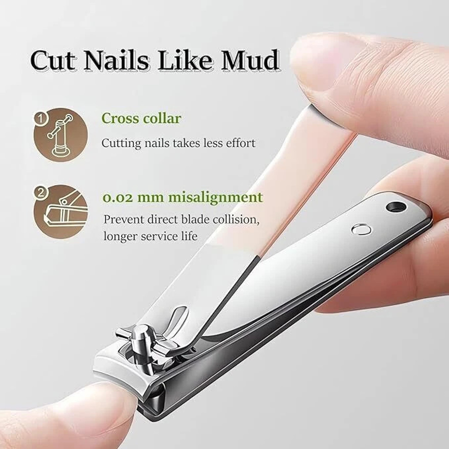 Image of VARIYAENTERPRISE28 4 in 1 Stainless Steel Cutter Nail Clippers