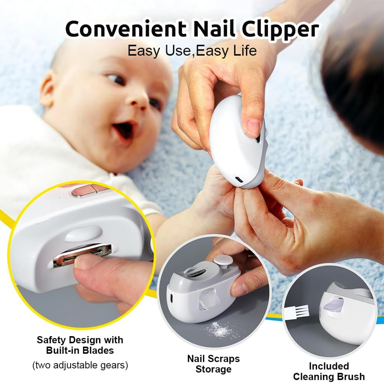 Image of KB CREATION ELECTRIC NAIL CLIPPER