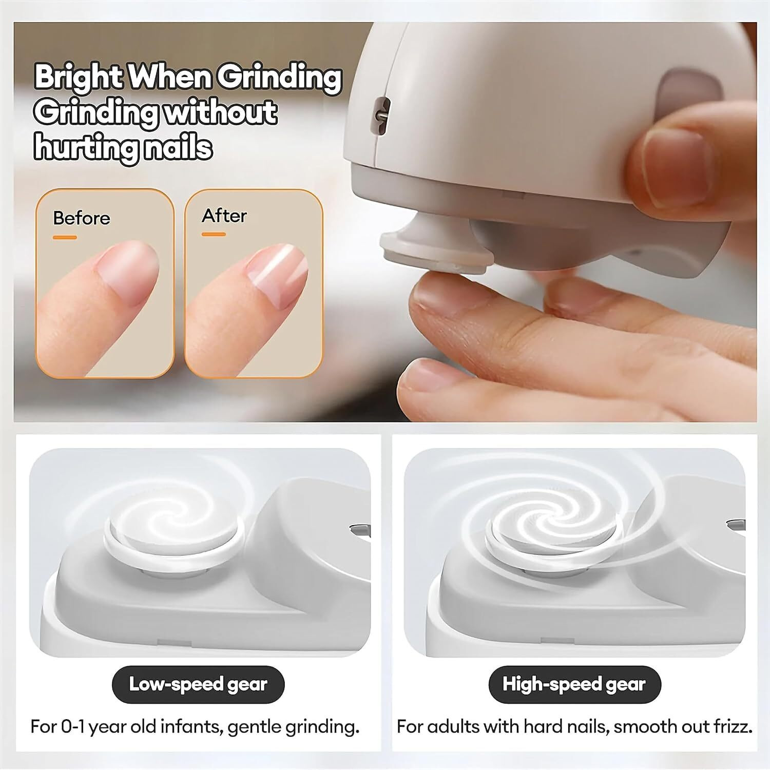 Image of KB CREATION ELECTRIC NAIL CLIPPER
