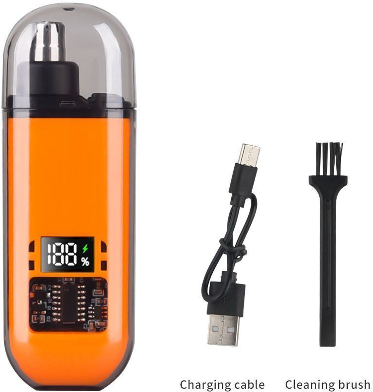 Image of VHRENTERPRISE Rechargeable Nose & Ear Hair Trimmer Precision Grooming Tool