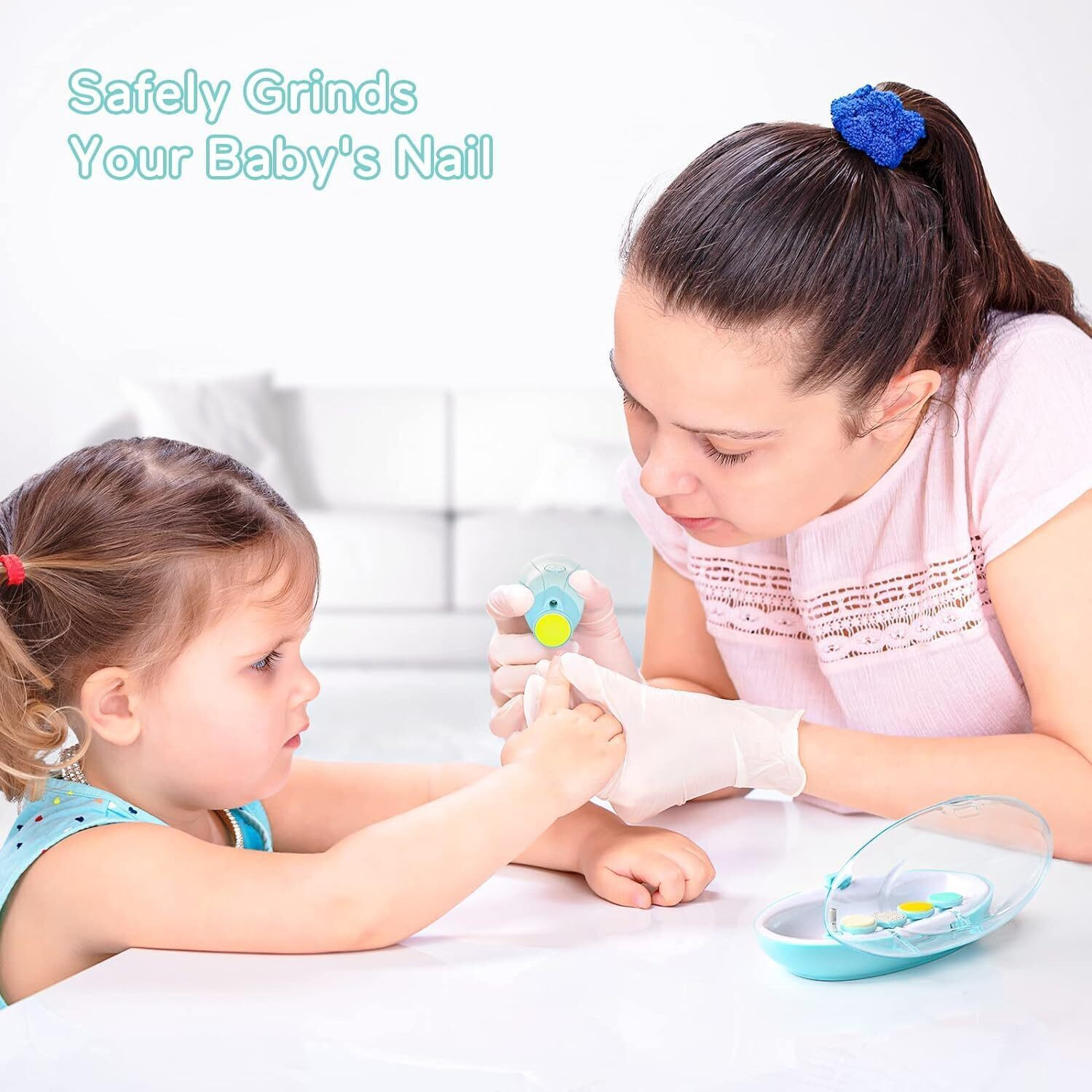 Image of beautiloon Nail Clippers Kit for Newborn Toddler Kids Toes and Nails, Baby Nail Cutter